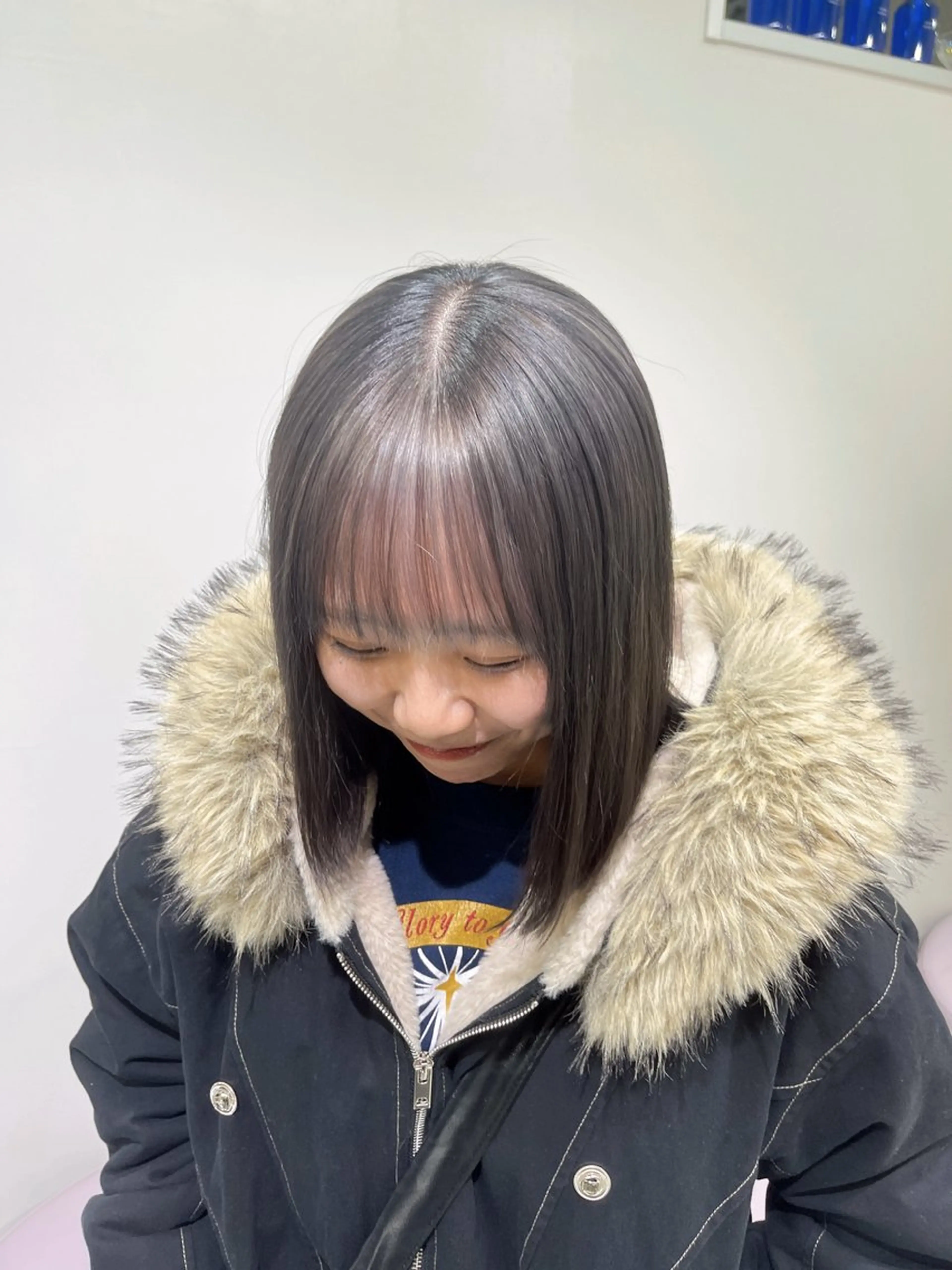 ミディアム MEI / ブリーチカラー/名駅のヘアスタイル