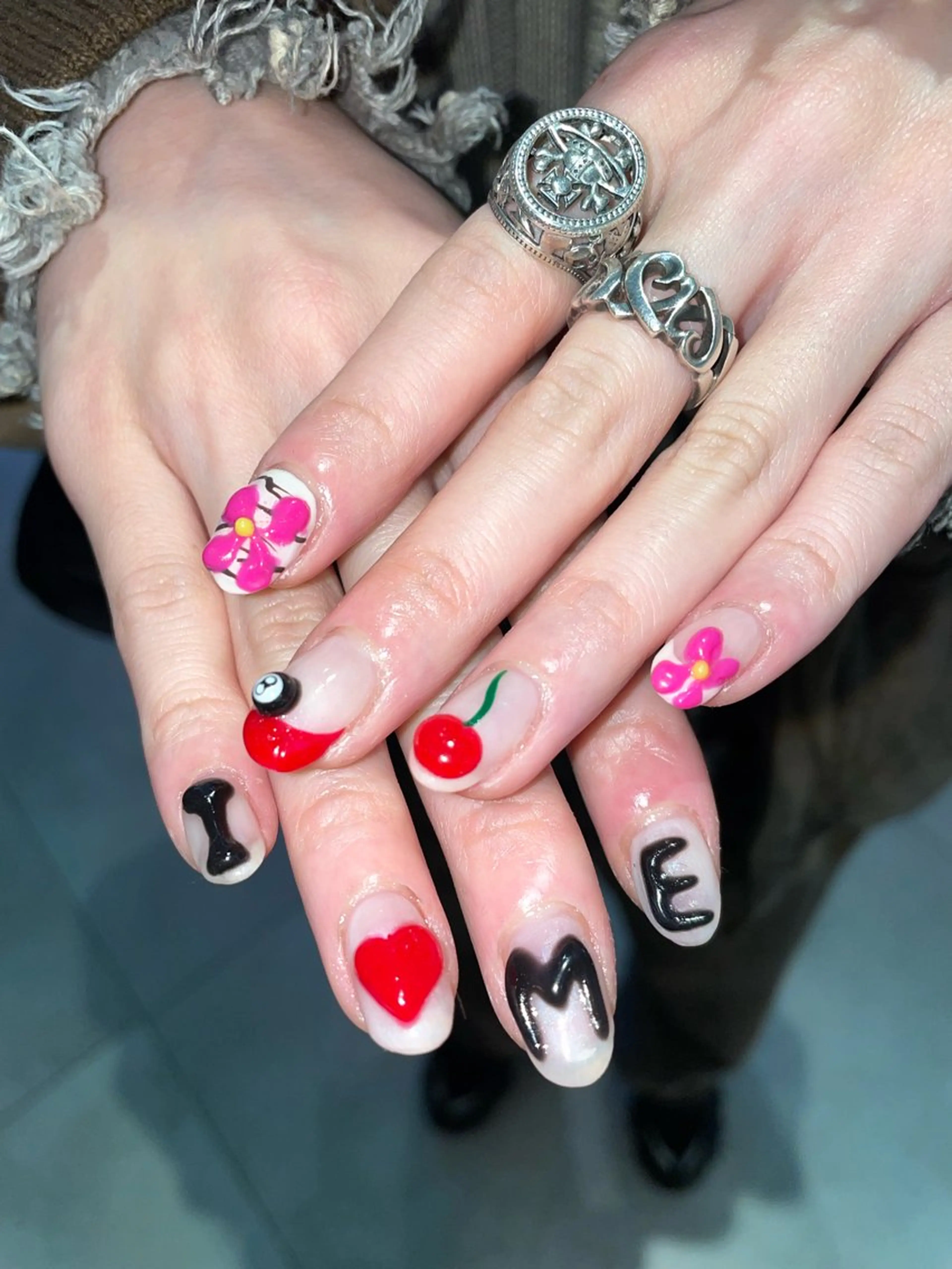 ネイル ハンドネイル hair&nail ☯️アイリ☯️のネイルデザイン