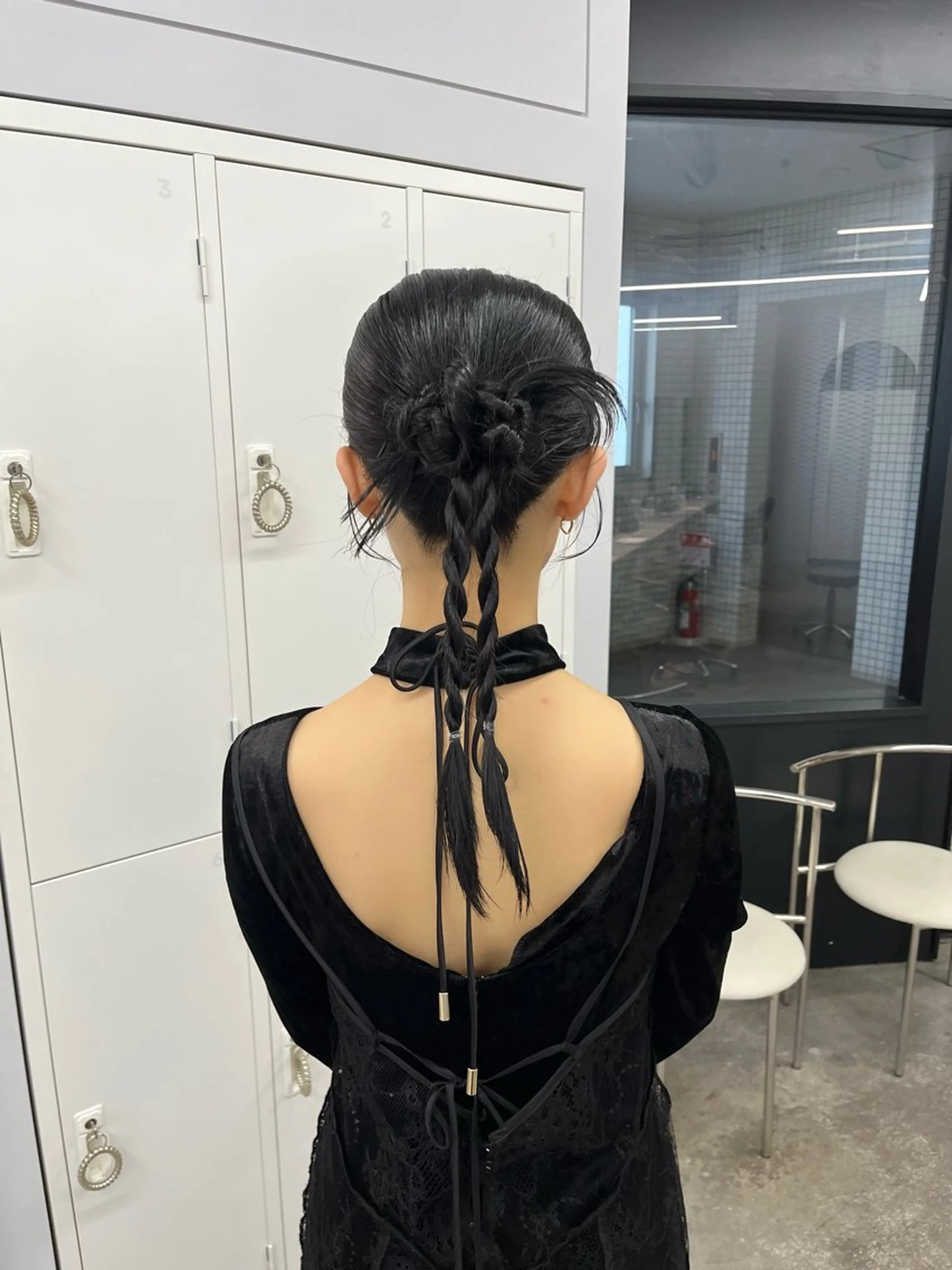 セミロング ヘアセット 暖色ブリーチ ⭐️honokaのヘアスタイル