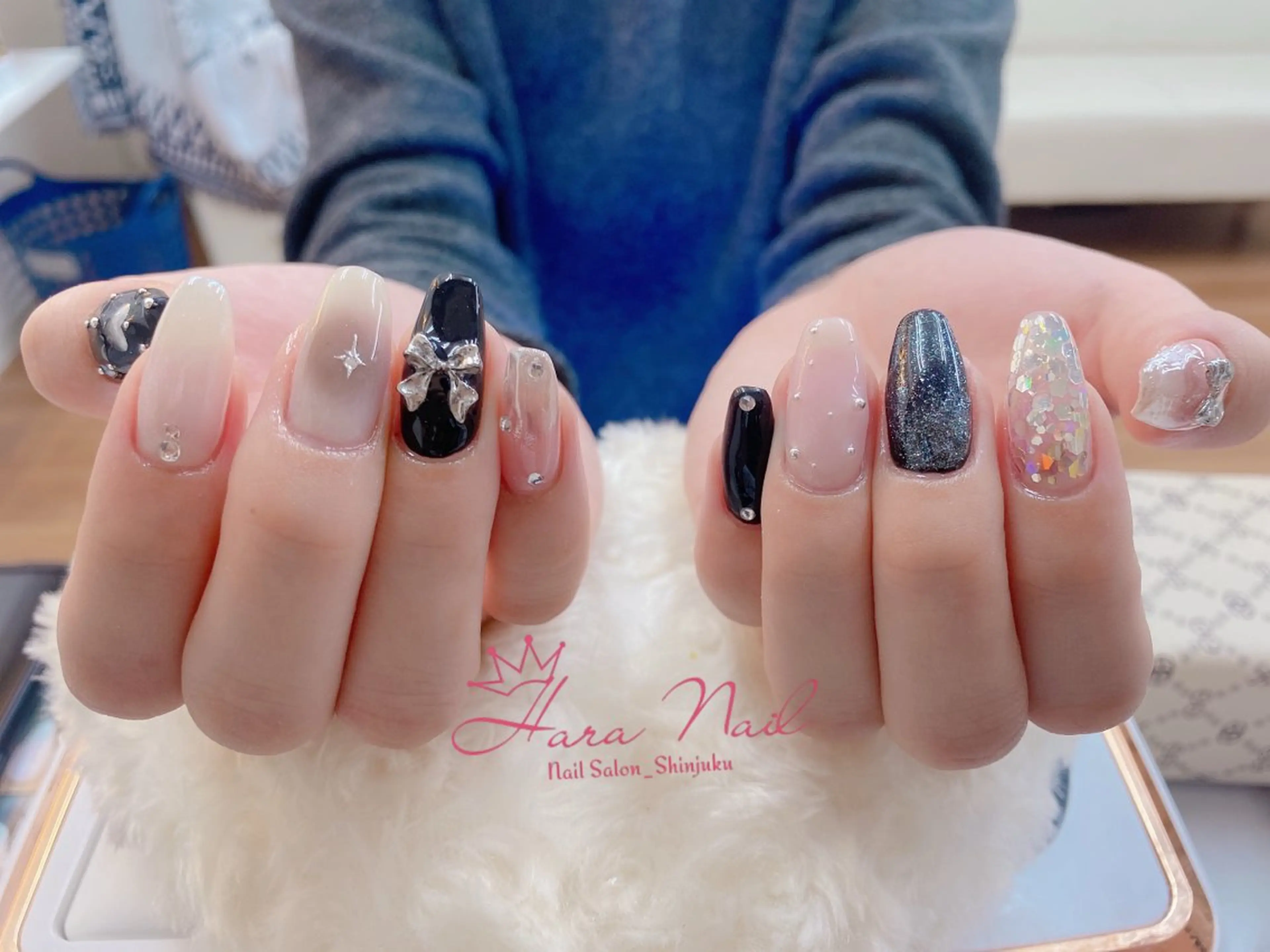ネイル ハンドネイル ハンドケア Hara Nail 【パラジェル使用】のネイルデザイン
