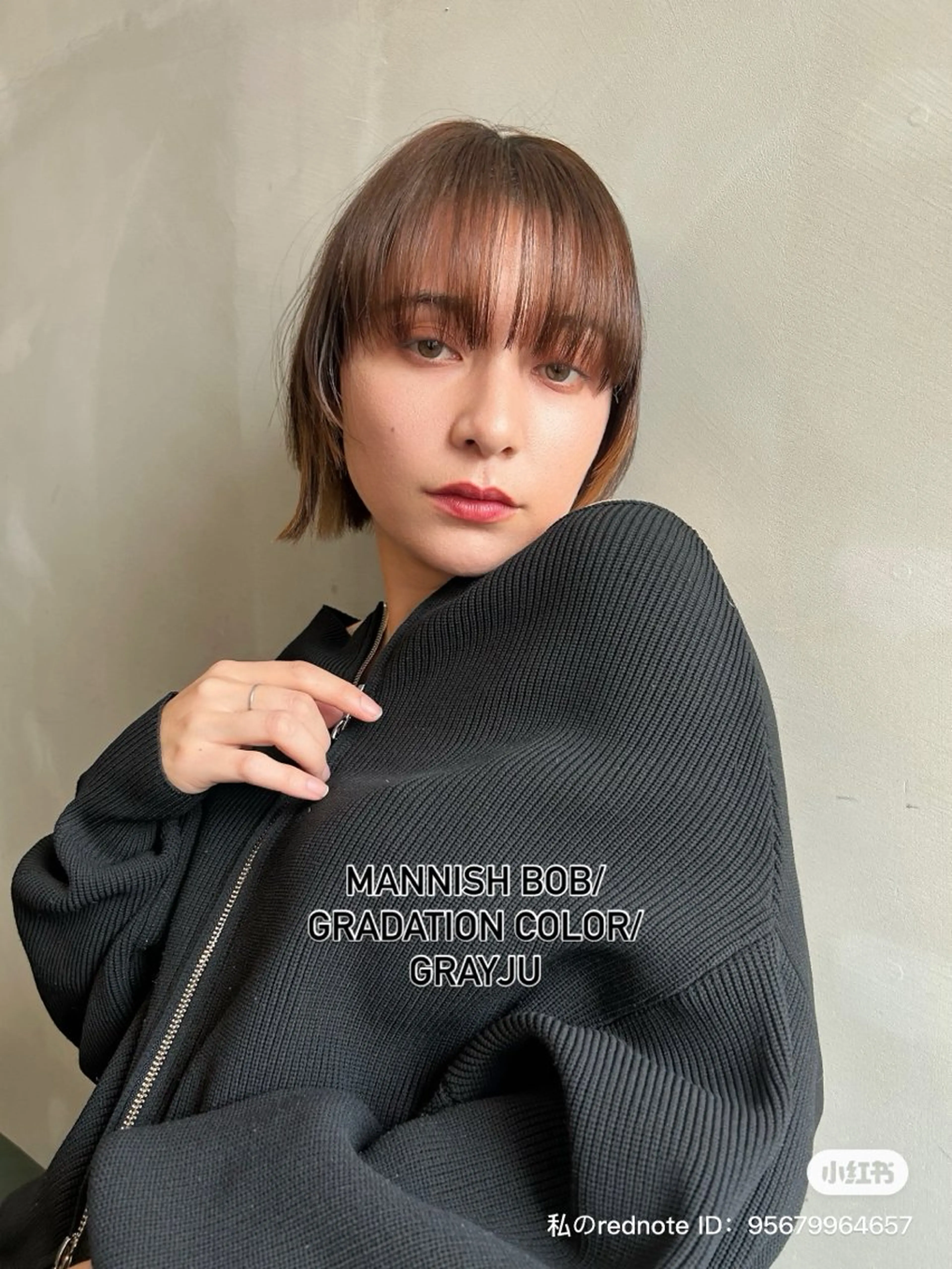 ショート カラー カット ヘアカラー トリートメント ショート/ボブ/ 心斎橋/宮脇美奈のヘアスタイル