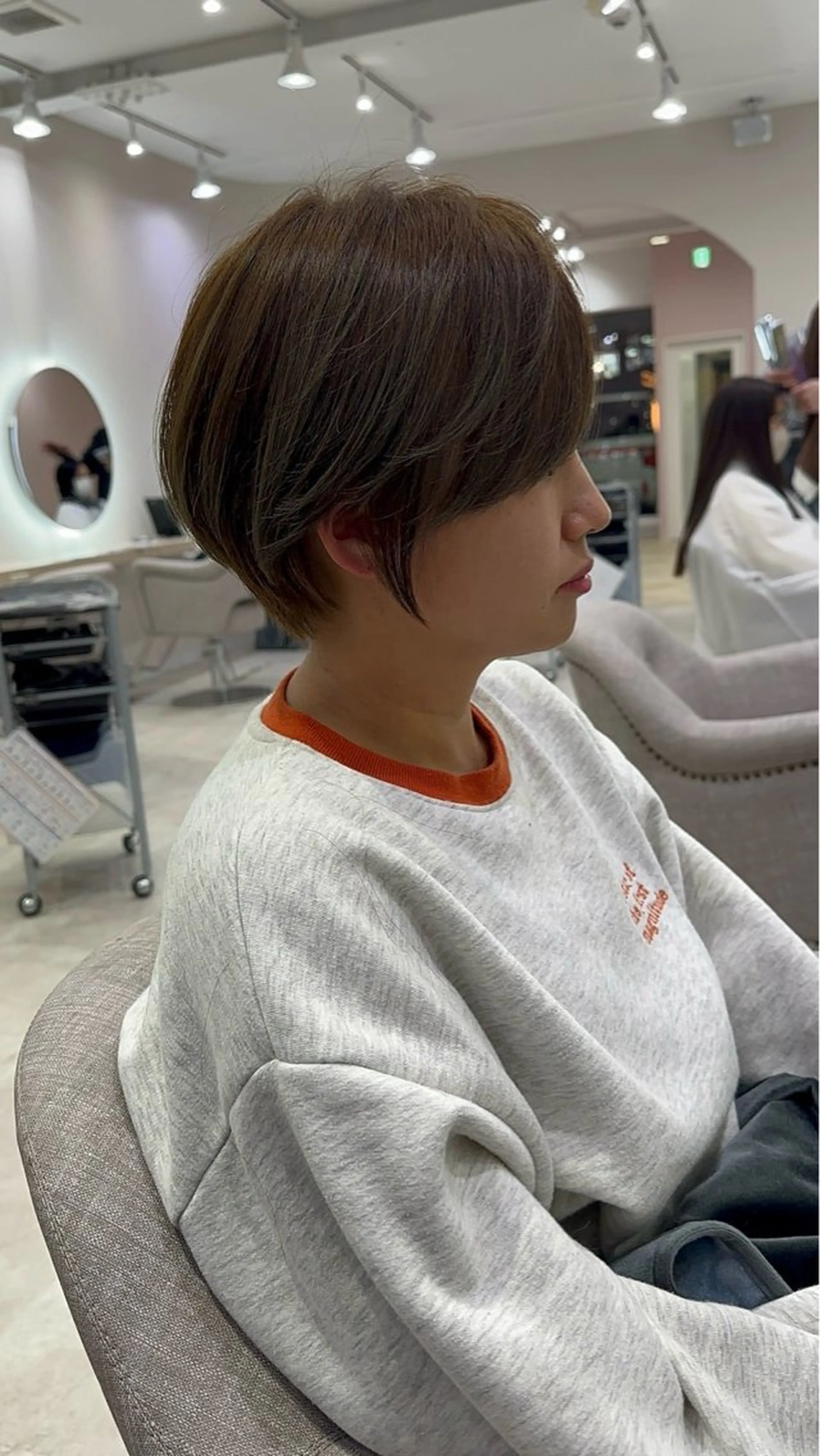 ショート 上田 皇明のヘアスタイル