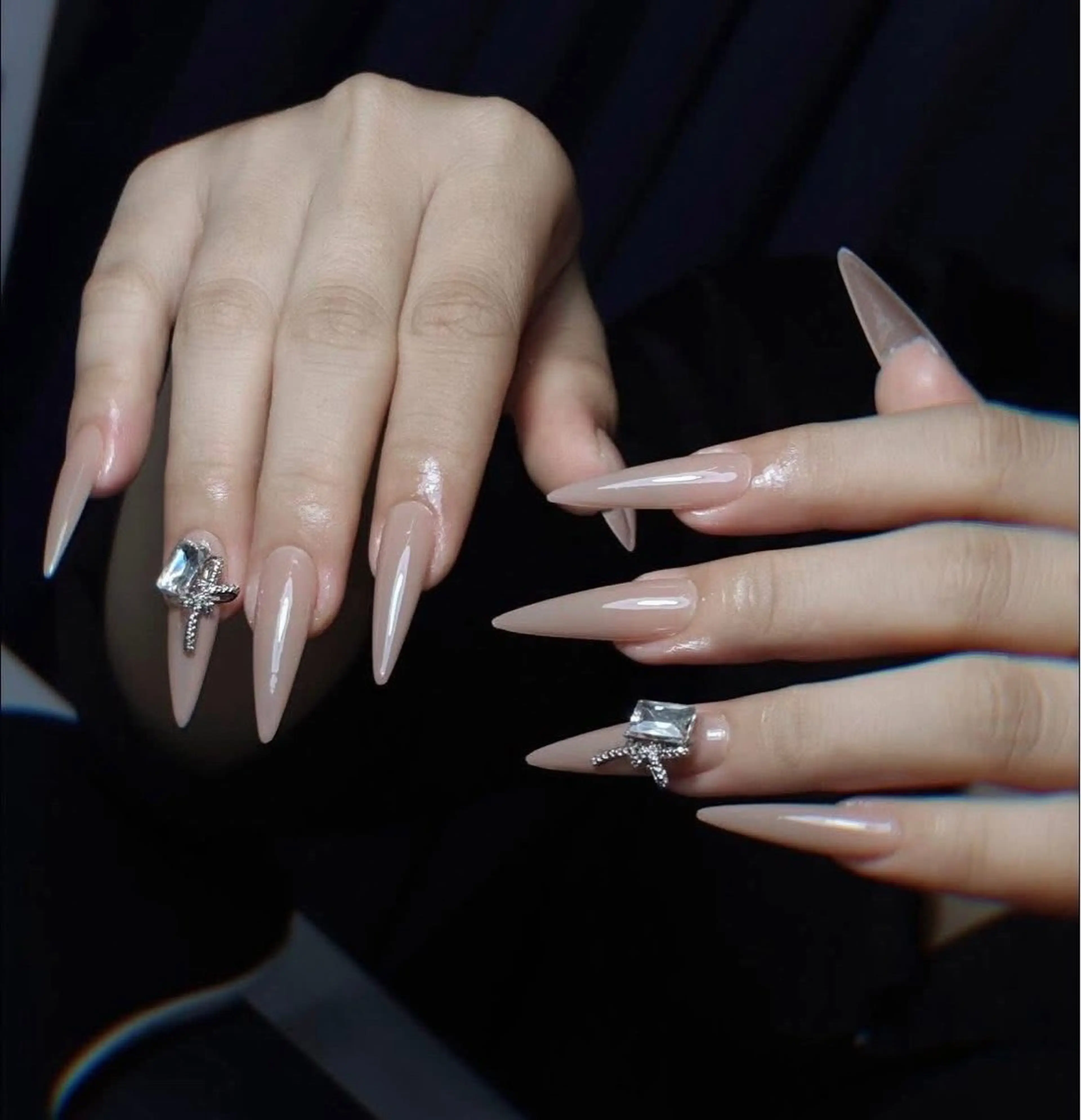 ネイル アートネイル ジェルネイル グラデーション マグネットネイル ニュアンスネイル ハンドネイル Ryu Nail Studio所属・Ryu nail studioのネイルデザイン