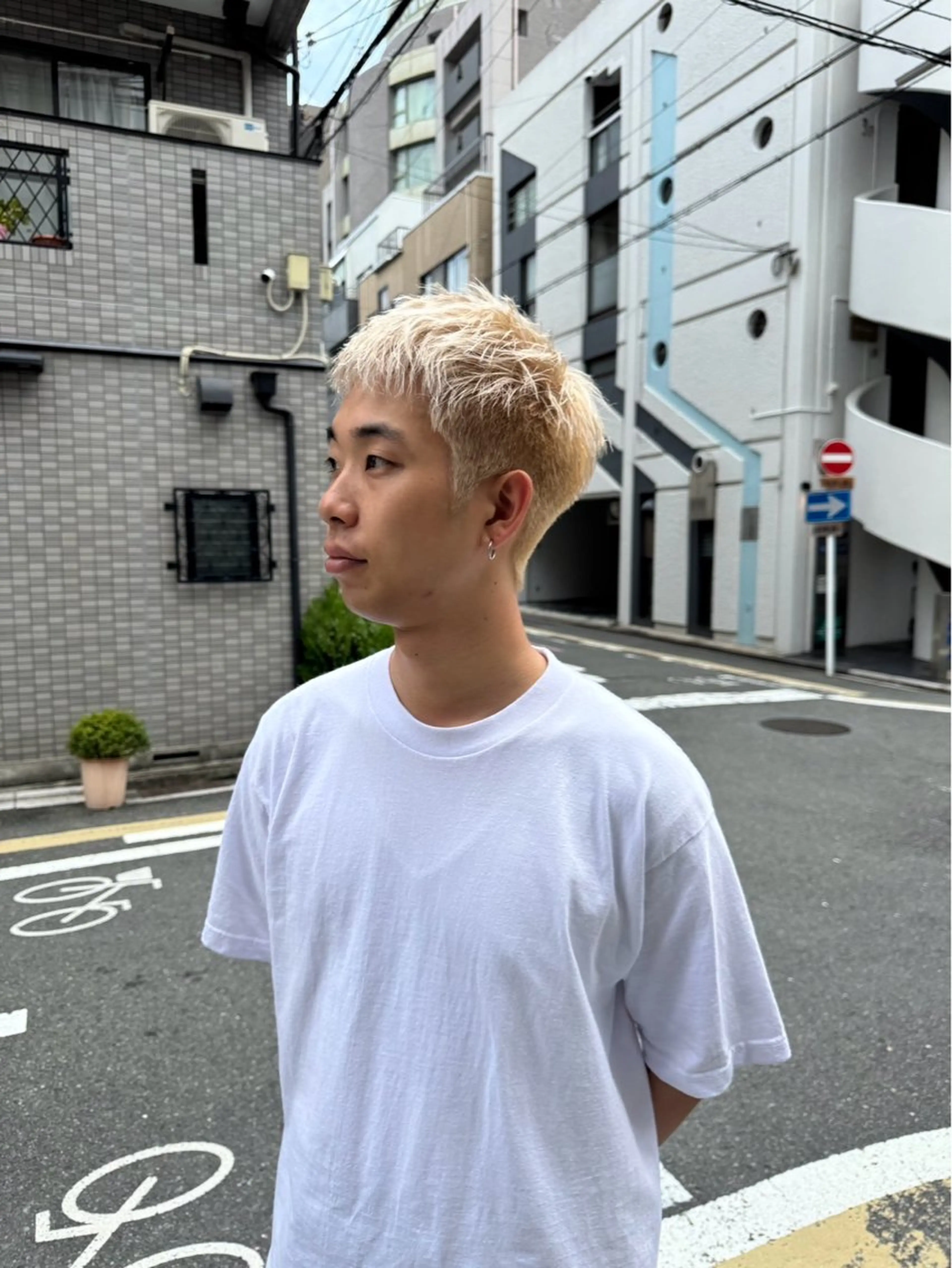 ショート ショートヘア ヘアカラー トリートメント 京都/カラー/松野 翔のヘアスタイル