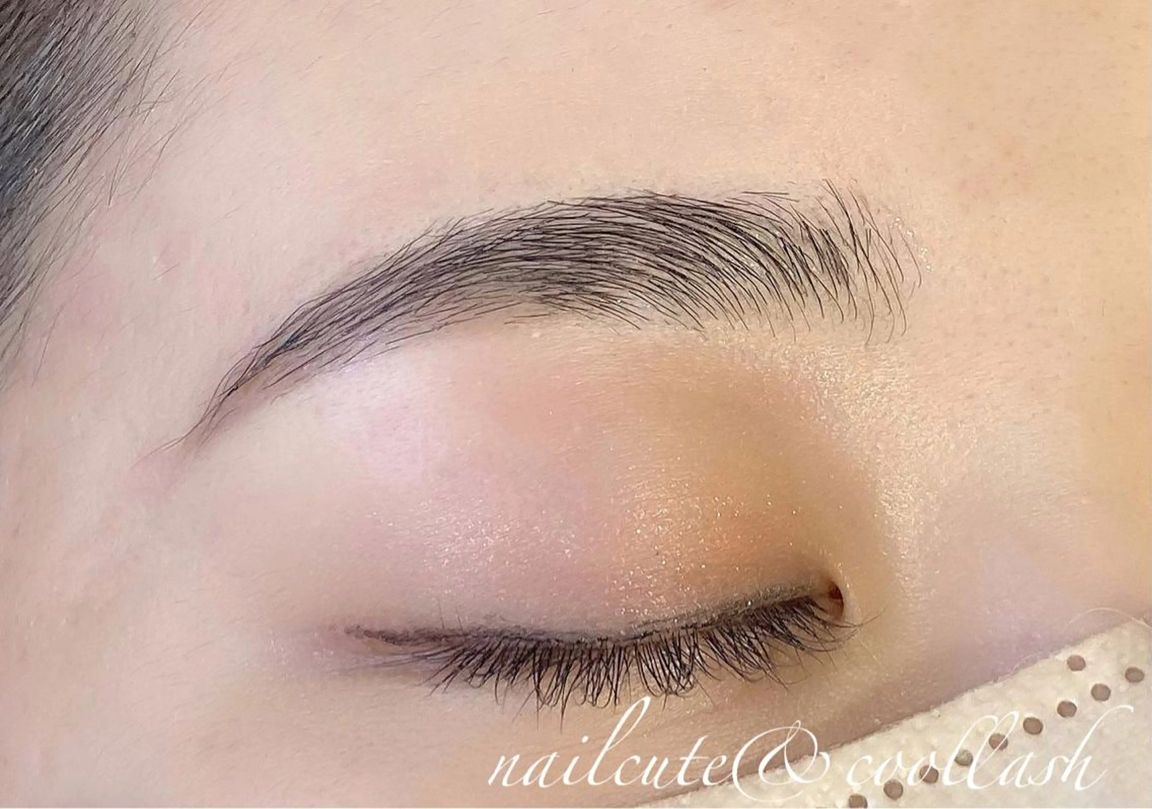 アイブロウ nuna池袋 mokaのマツエク・マツパデザイン