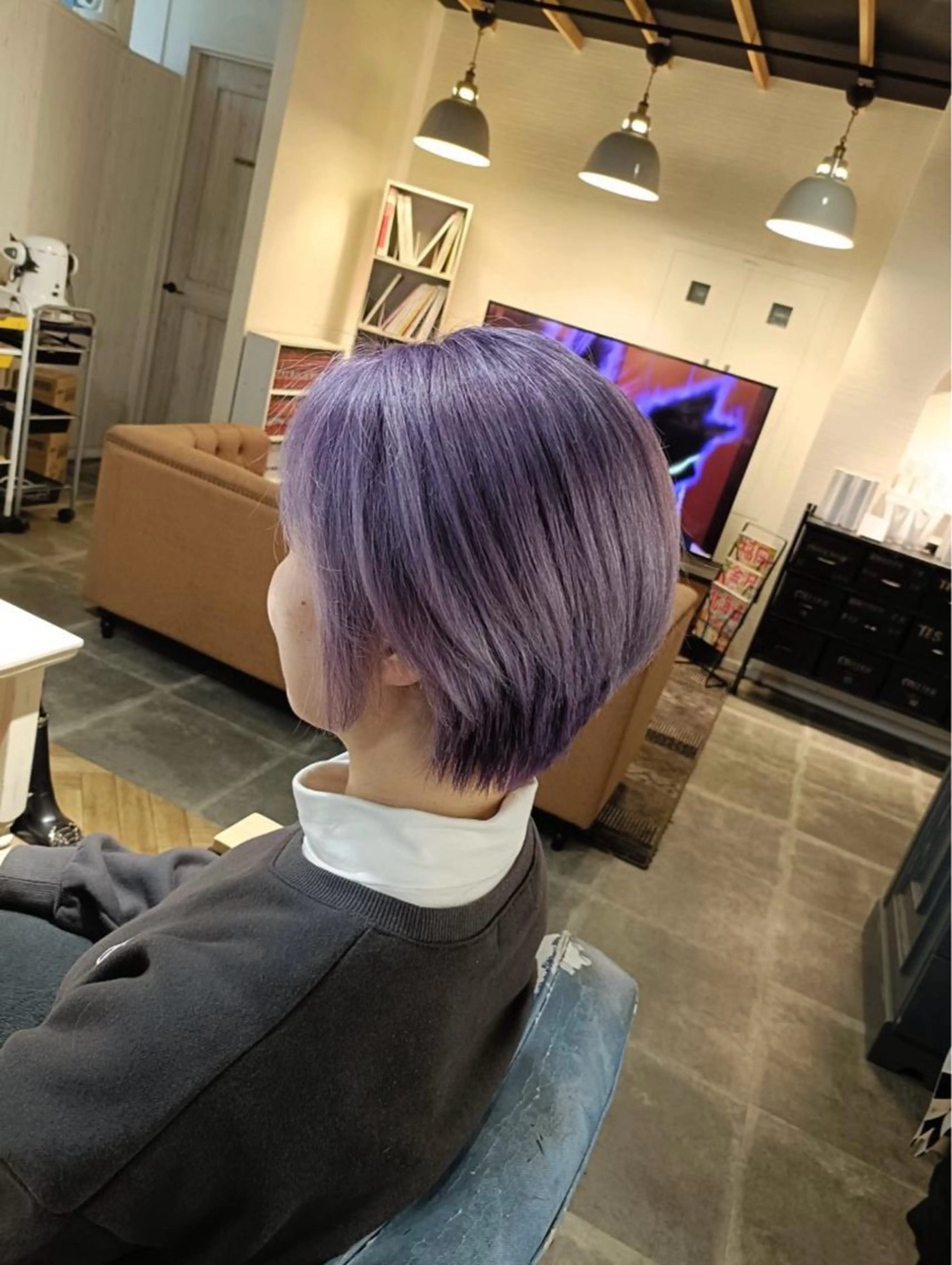 ショート カラー カット ヘアカラー トリートメント umber  royce所属・🫟メンズスタイル 特化型マナ🫟のヘアスタイル