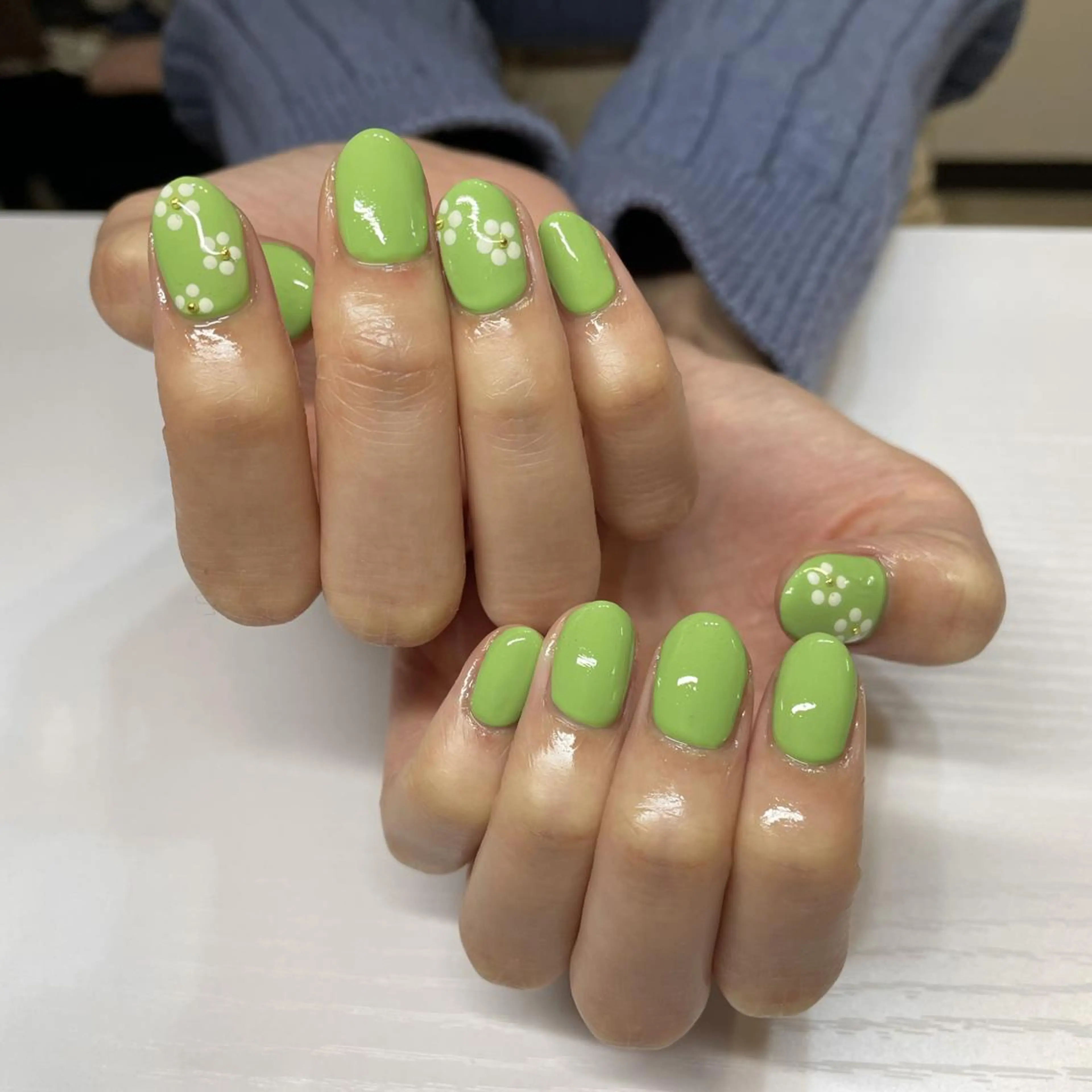 ネイル アートネイル 春ネイル cerapiage mizukiのネイルデザイン