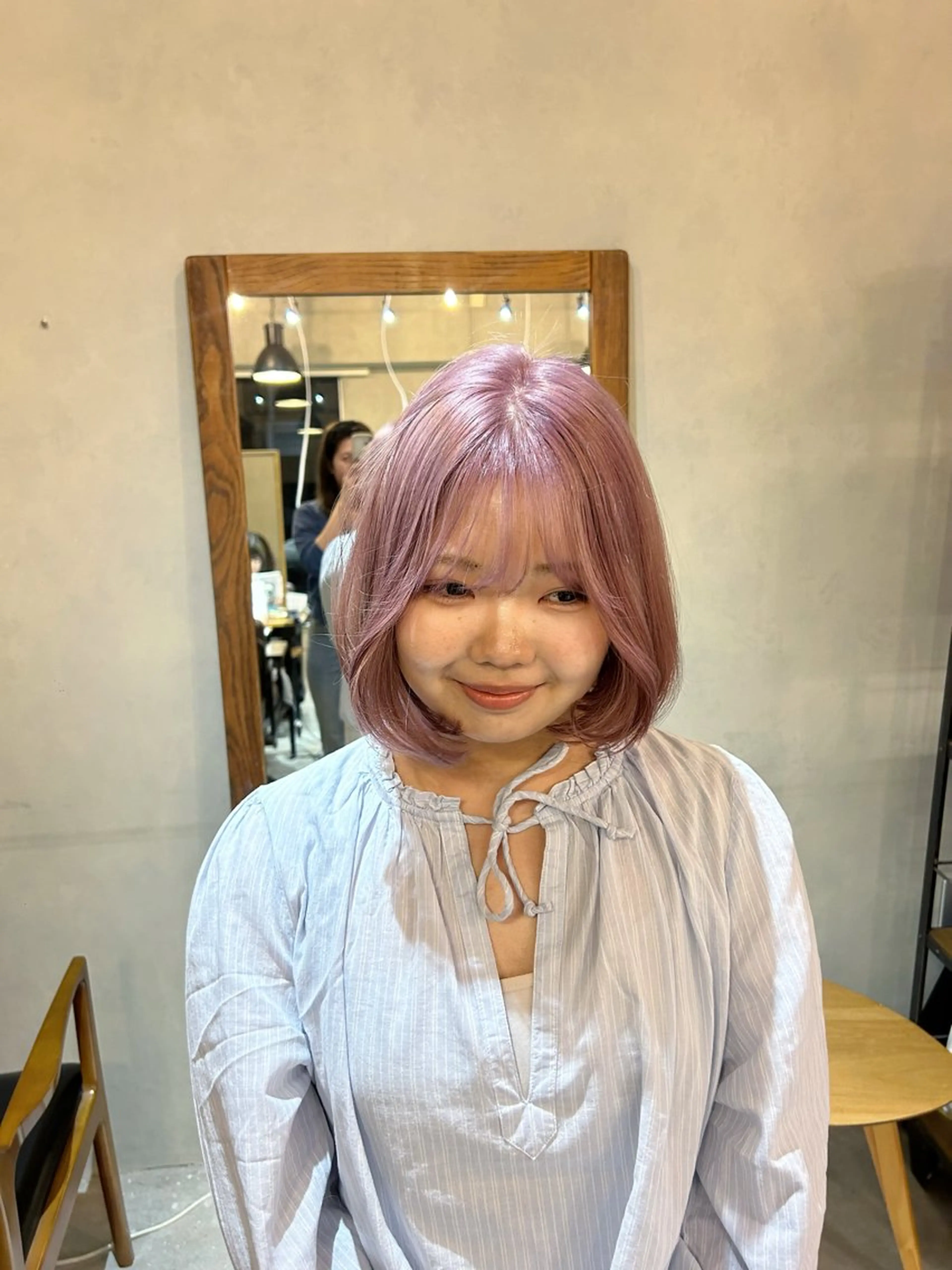 ミディアム カラー ヘアカラー ruup Aru ユウキのヘアスタイル