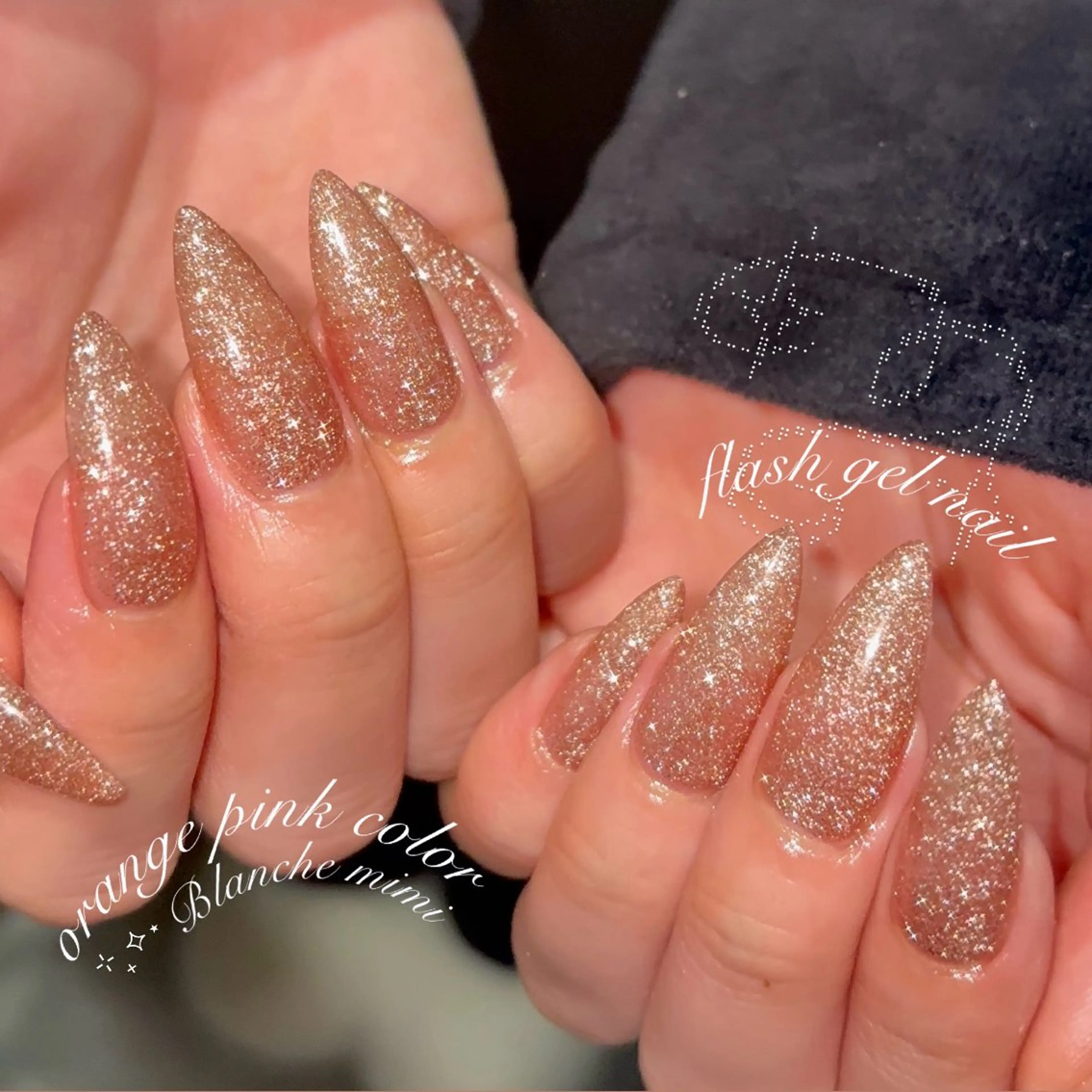 ネイル ハンドネイル Blanche mimi.u_aのネイルデザイン