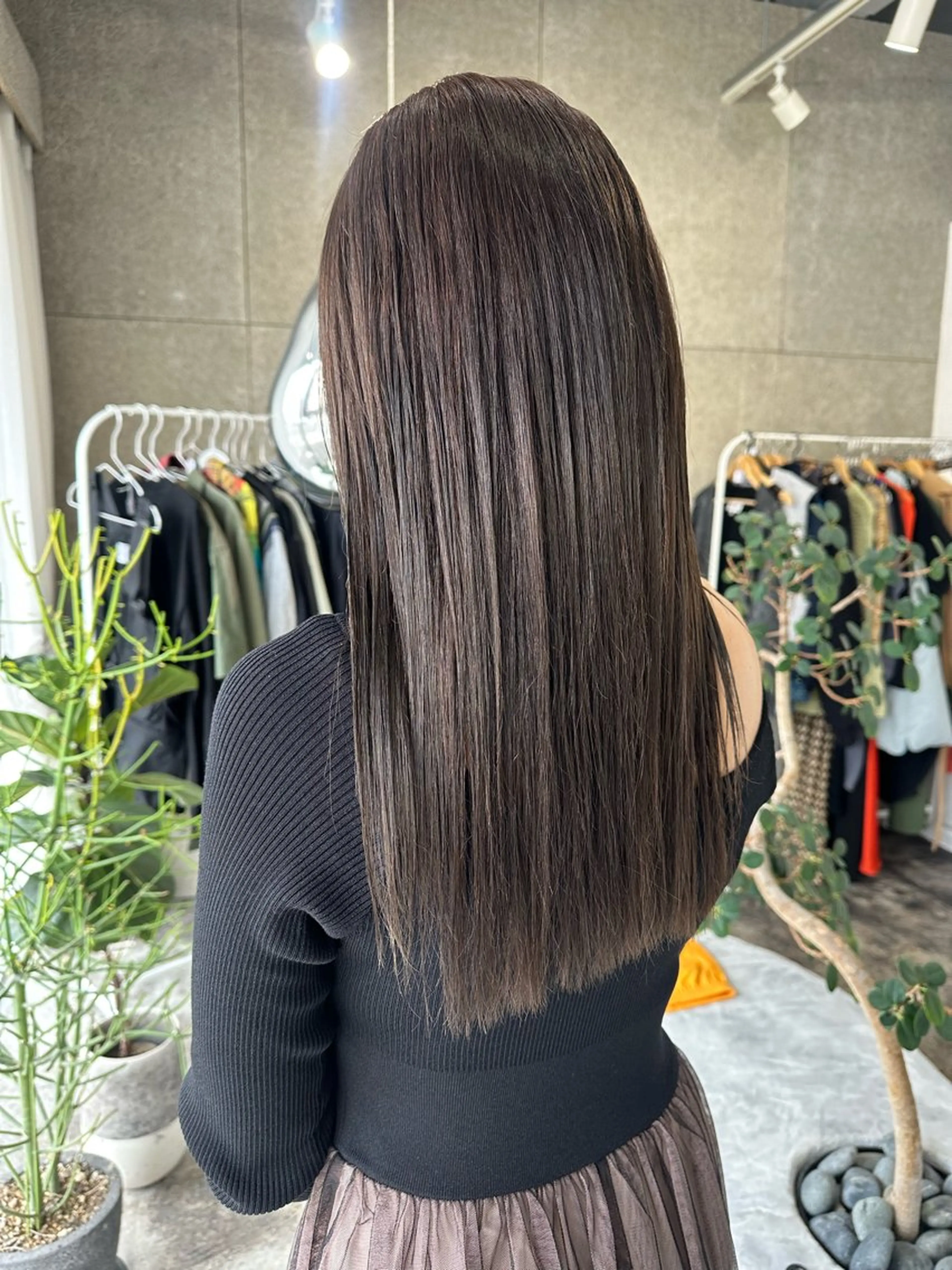 セミロング 岩間 萌々果/eimのヘアスタイル