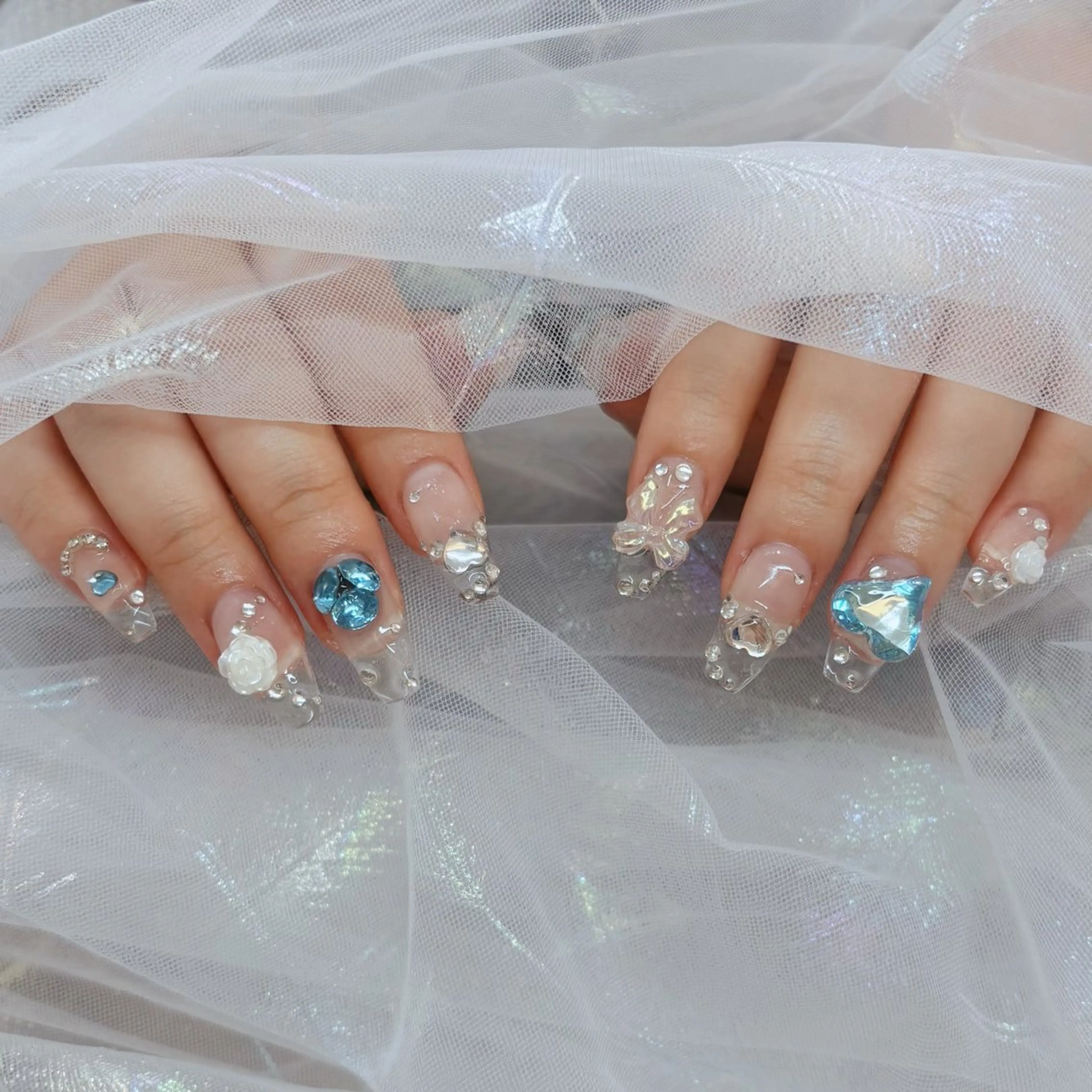 ネイル ハンドネイル CeCeGarden ✨️キラキラワンホンのネイルデザイン