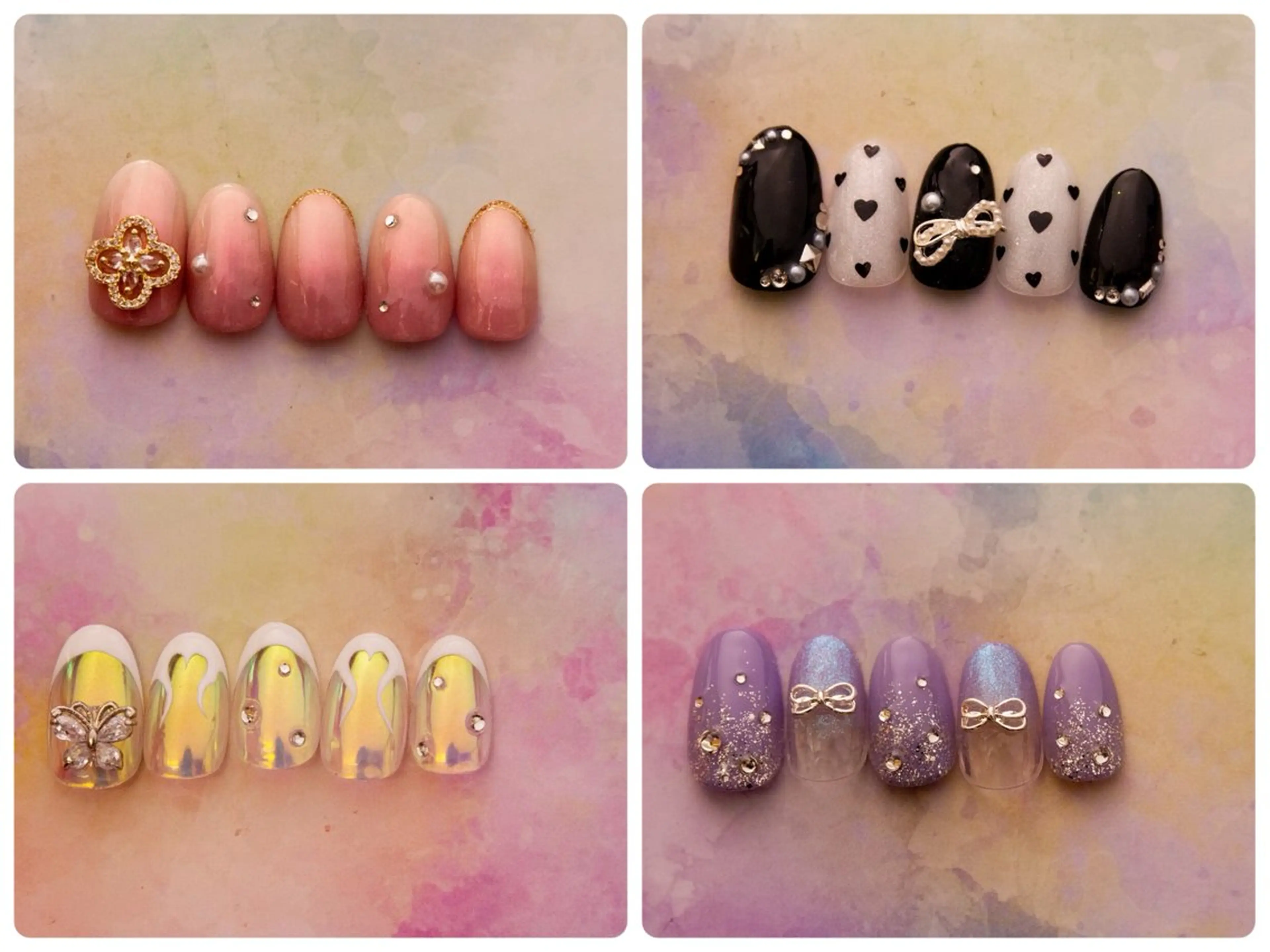 ネイル ワンホンネイル クレアラルーチェ 広島店のネイルデザイン