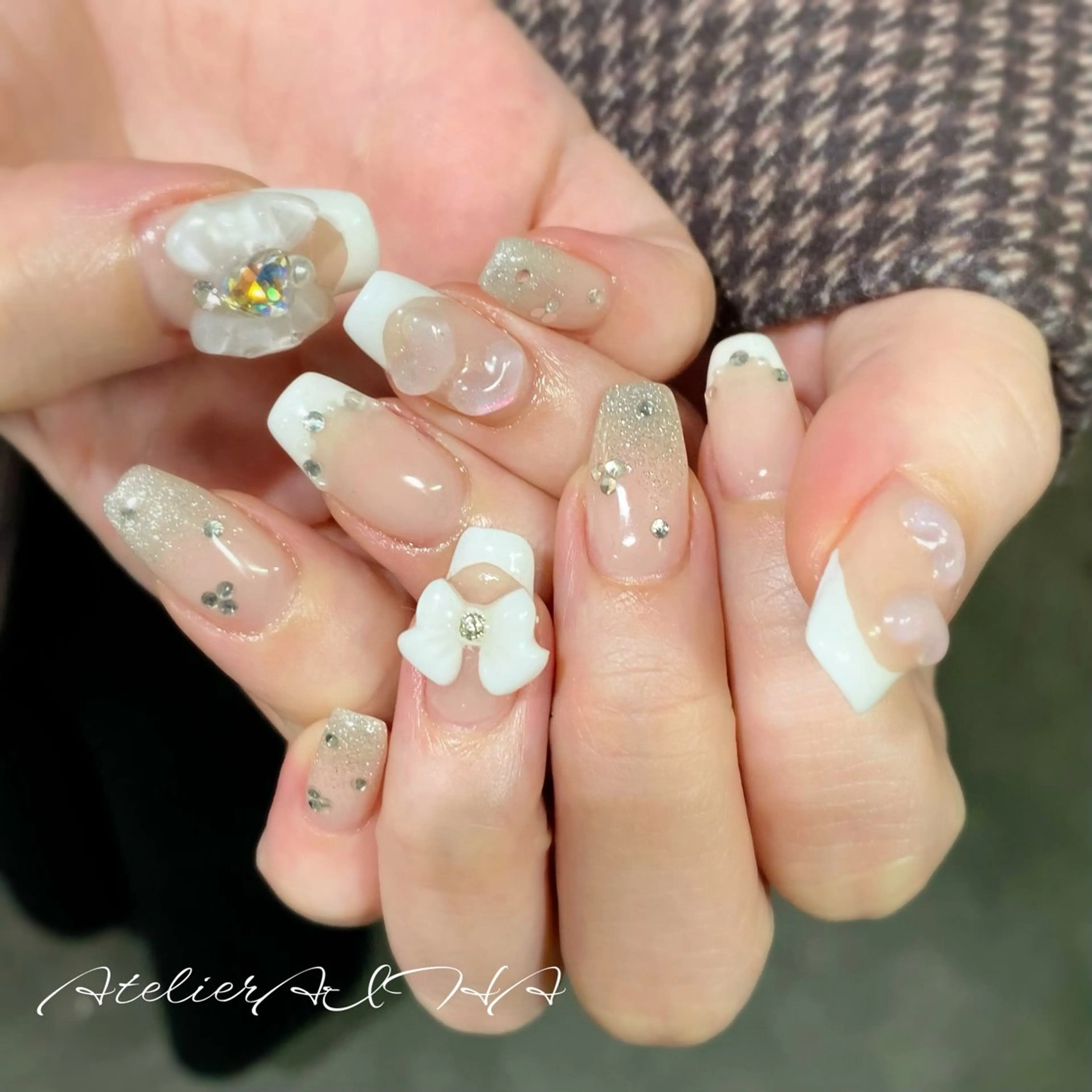 ネイル ハンドネイル アトリエAIHA★ フィルイン推奨サロンのネイルデザイン