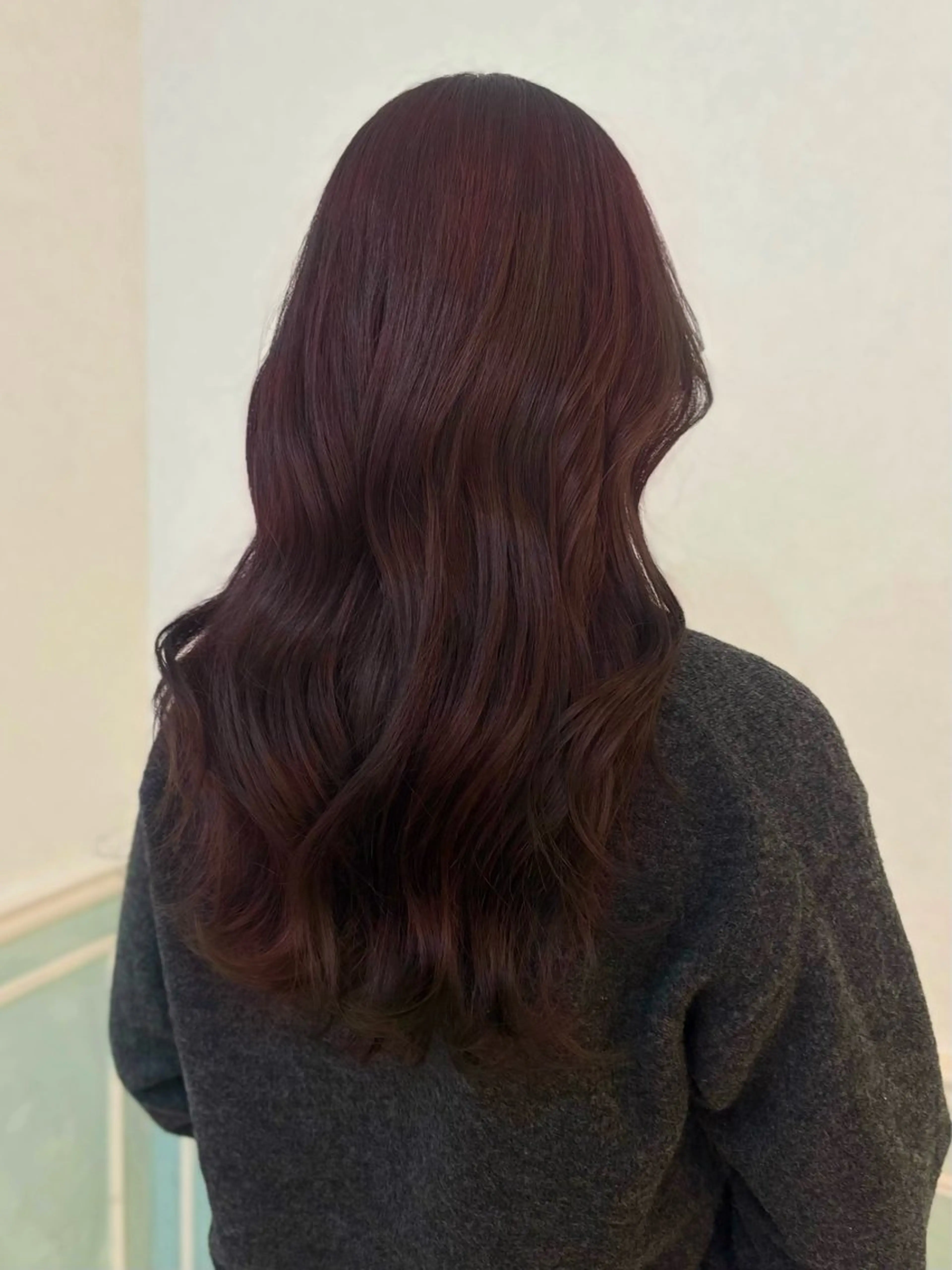 ロング カラー 艶感暖色カラー🥀/ レイヤー / れいかのヘアスタイル