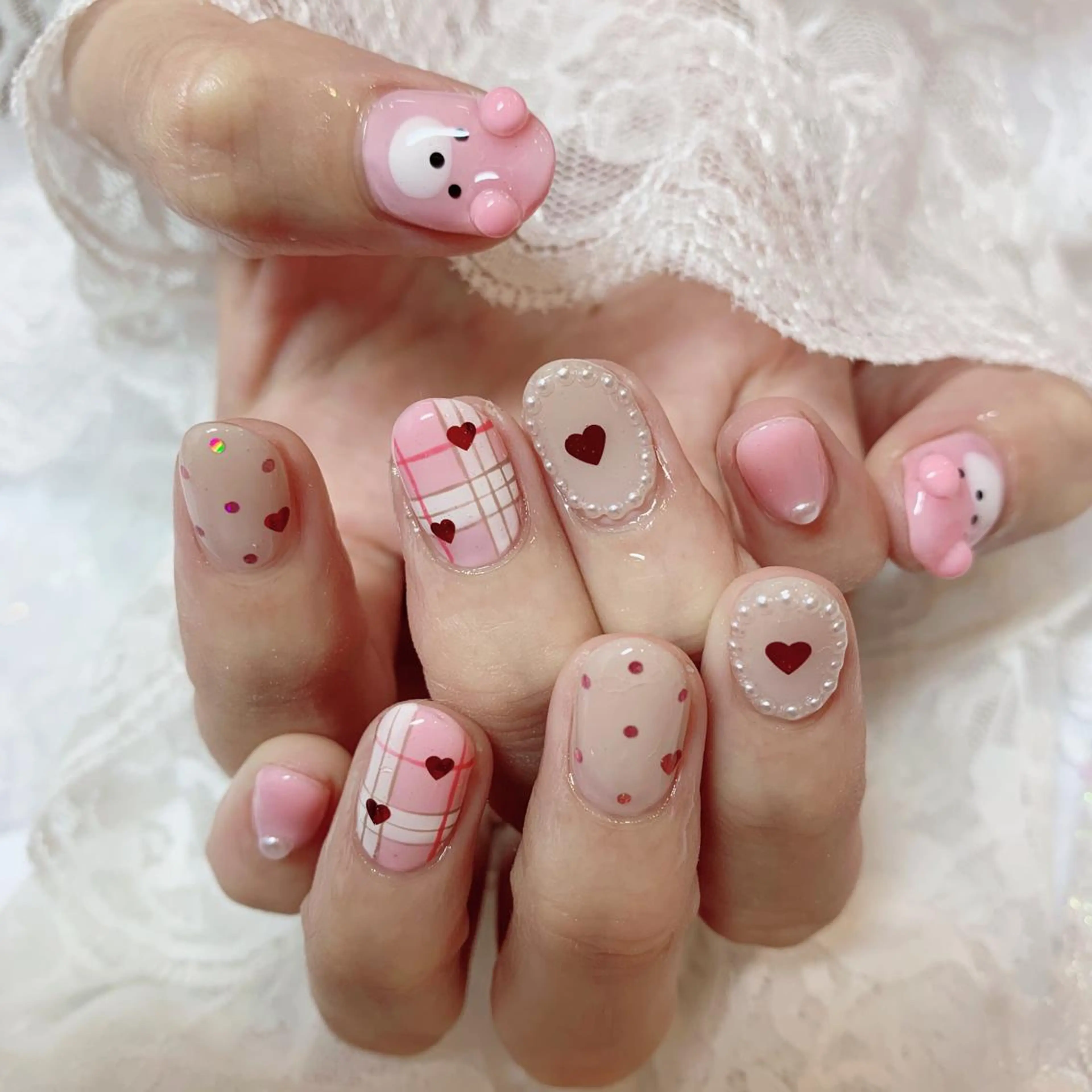 ネイル ハンドネイル La neige* yuki 🐩🌙のネイルデザイン