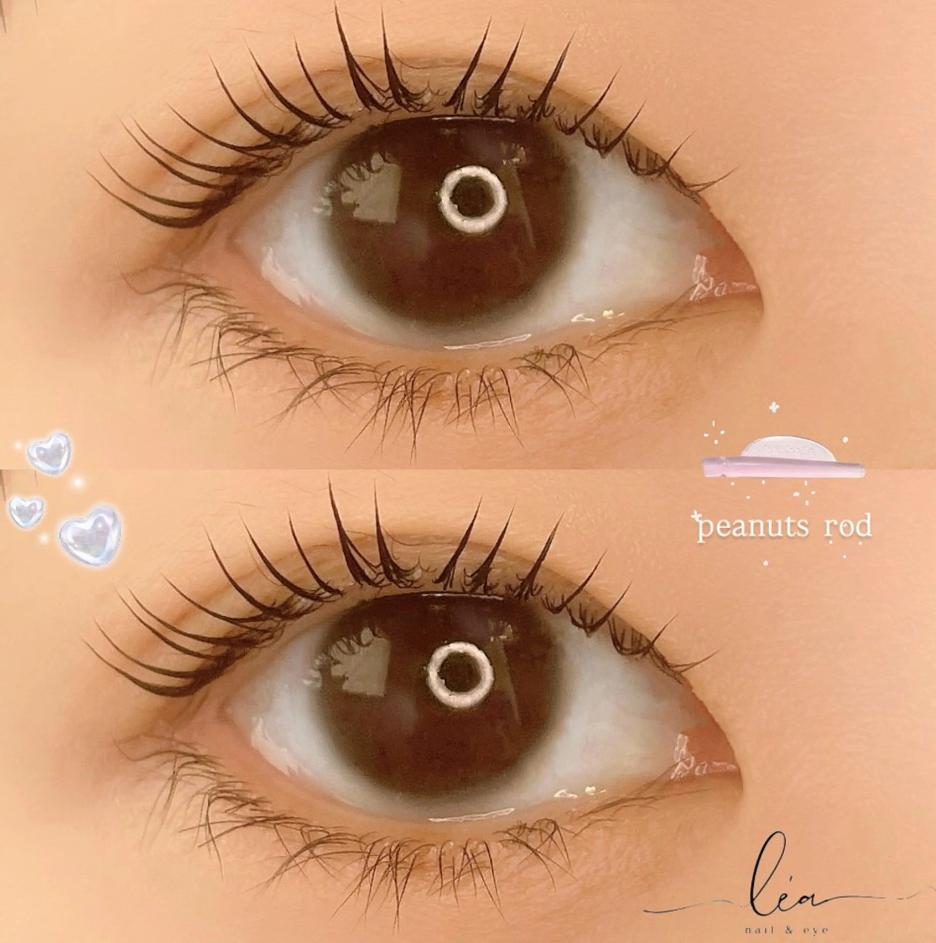 マツエク・マツパ 一重×まつ毛パーマ le'a nail&eyeのマツエク・マツパデザイン