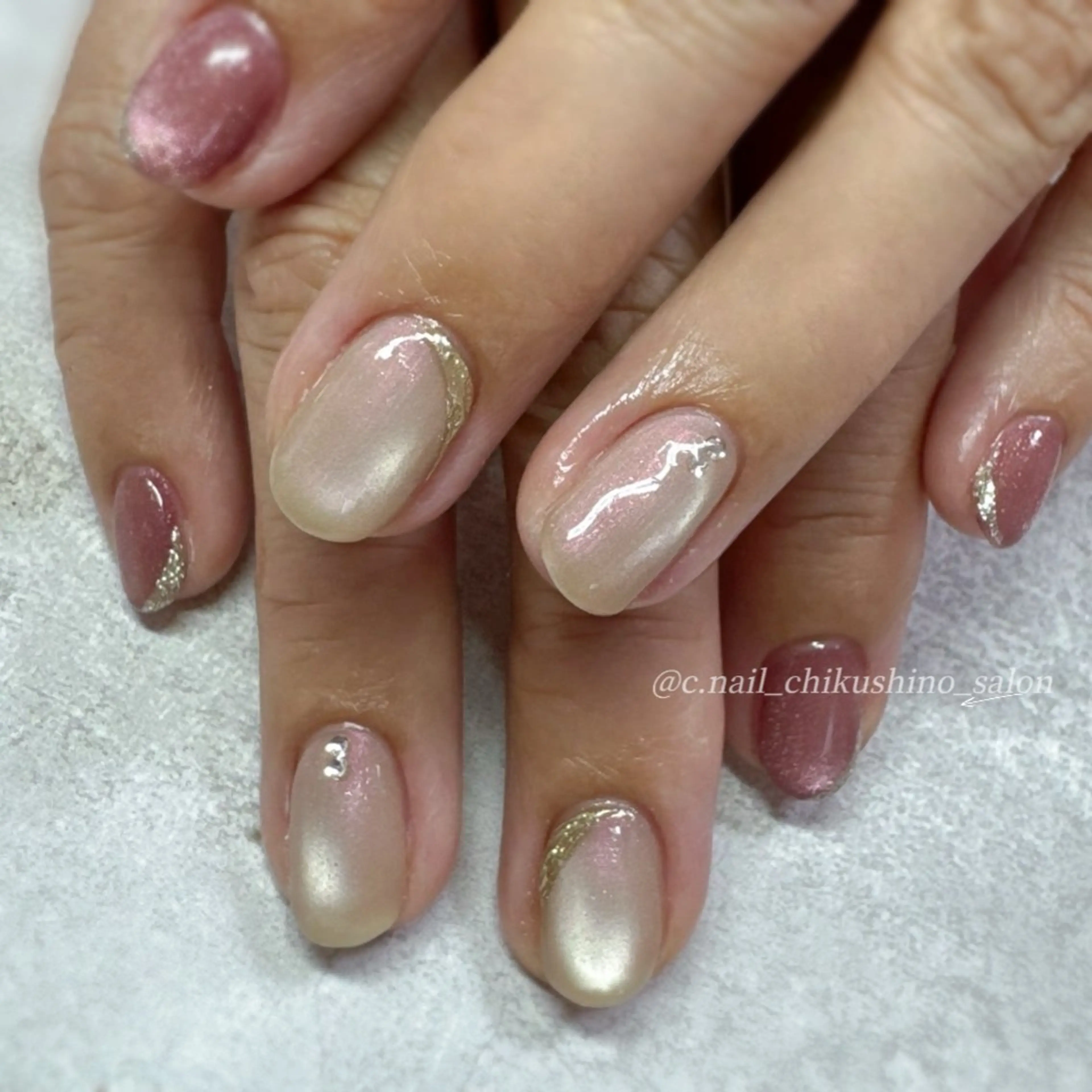 ネイル ハンドネイル C.Nail &Eye筑紫駅のネイルデザイン