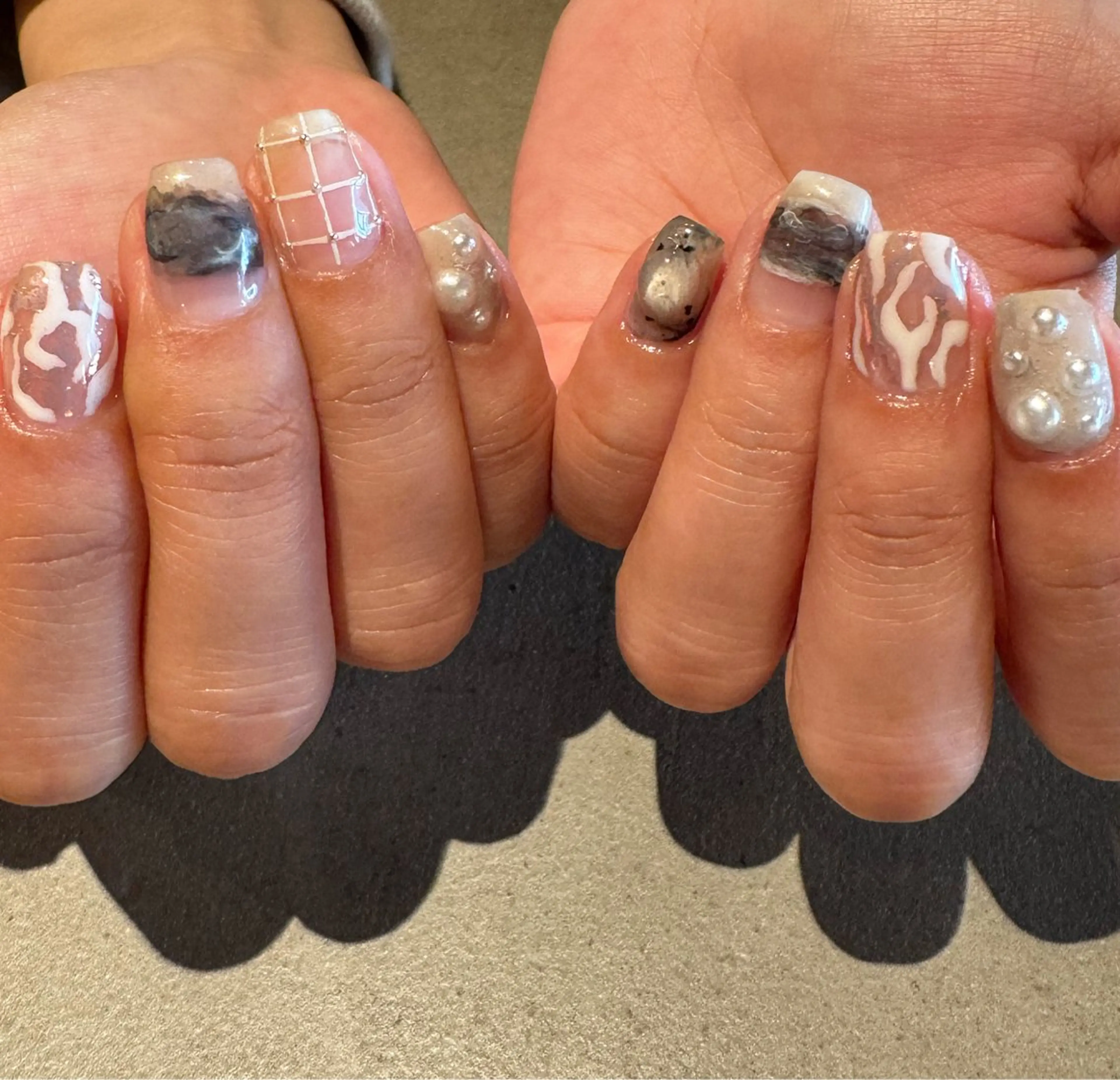 ネイル ハンドネイル にしぐち はるかのネイルデザイン