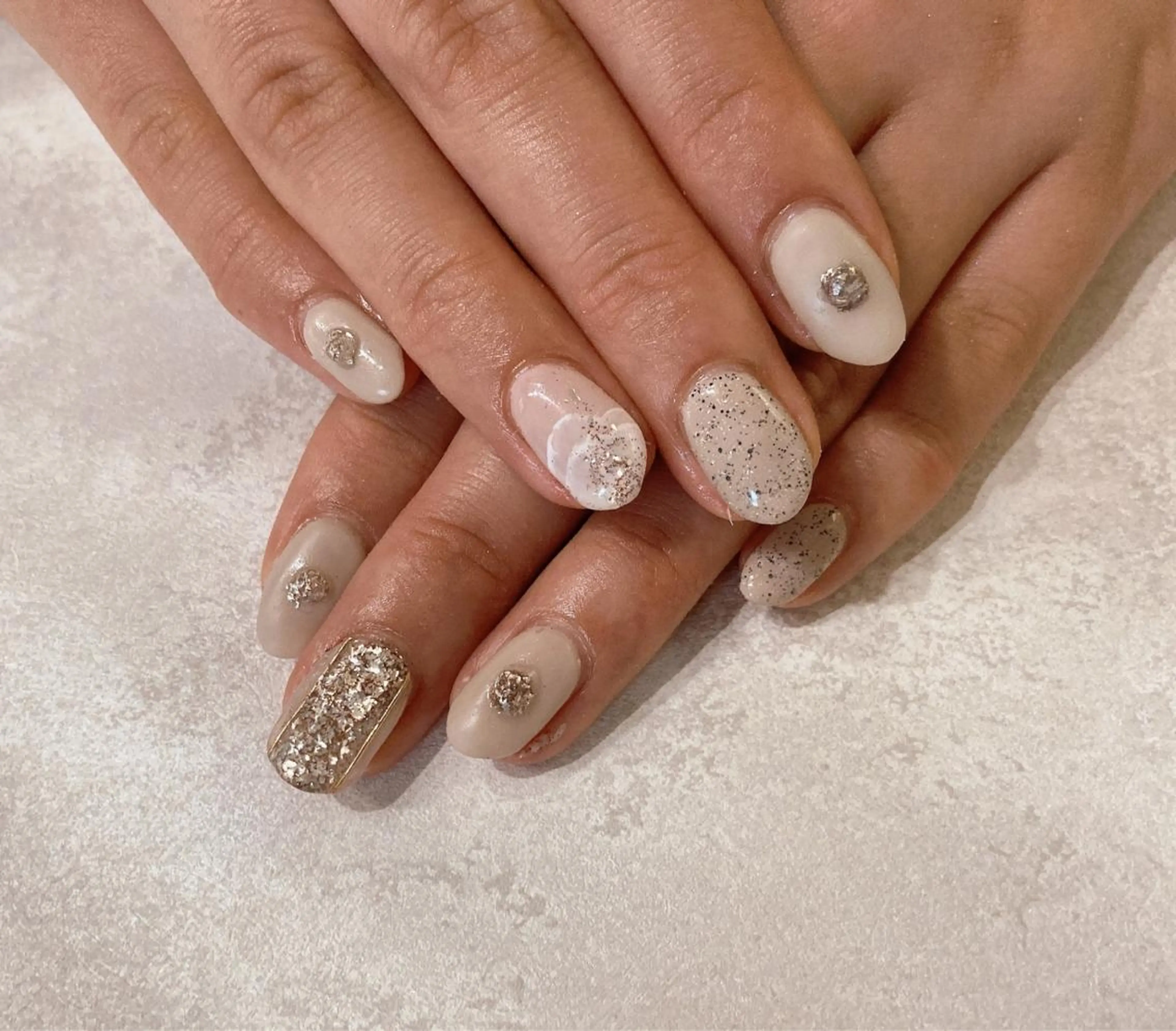 ネイル オフィスネイル ハンドネイル Hiro nail /Harapeccoのネイルデザイン