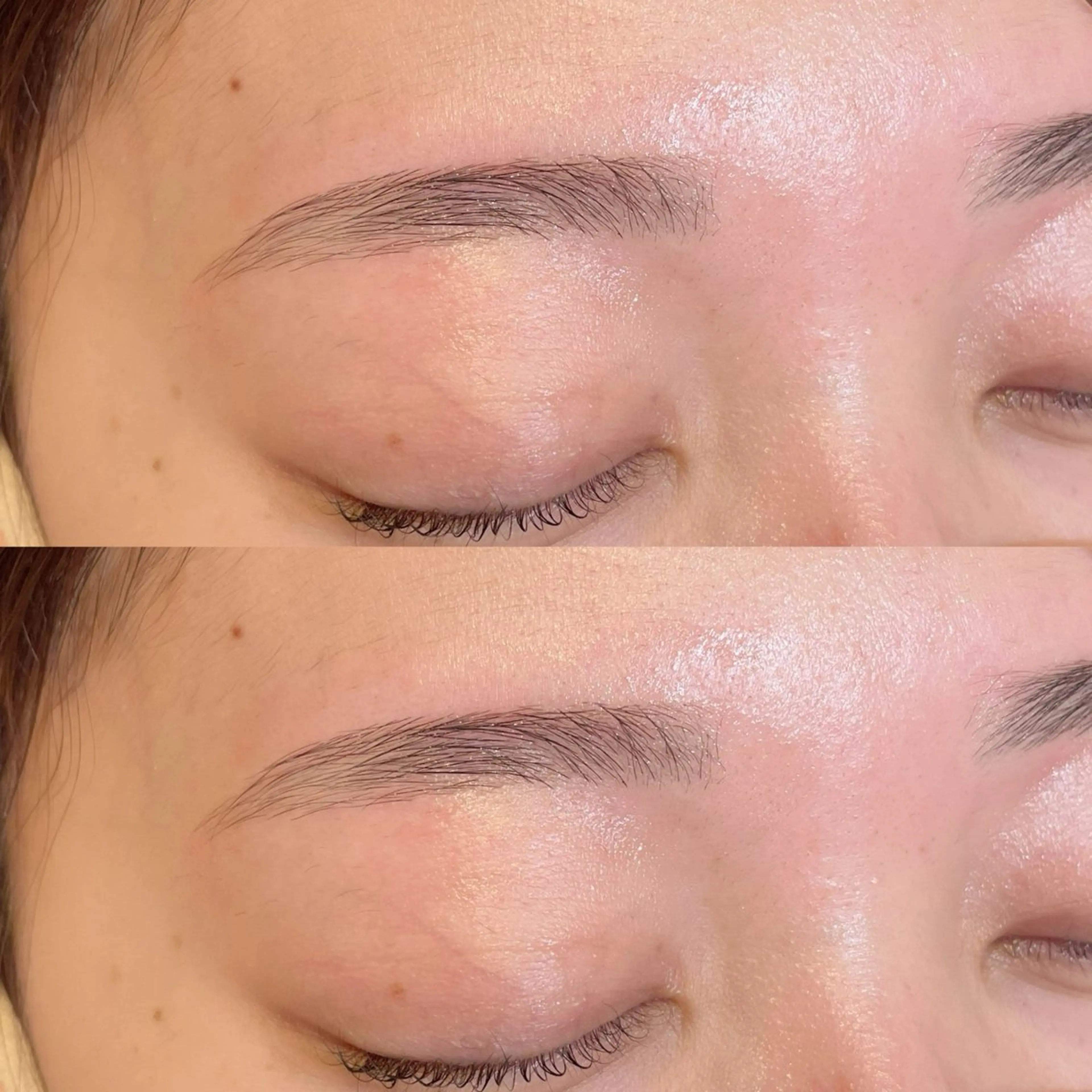 アイブロウ ワックス脱毛 笠井 彩花のマツエク・マツパデザイン