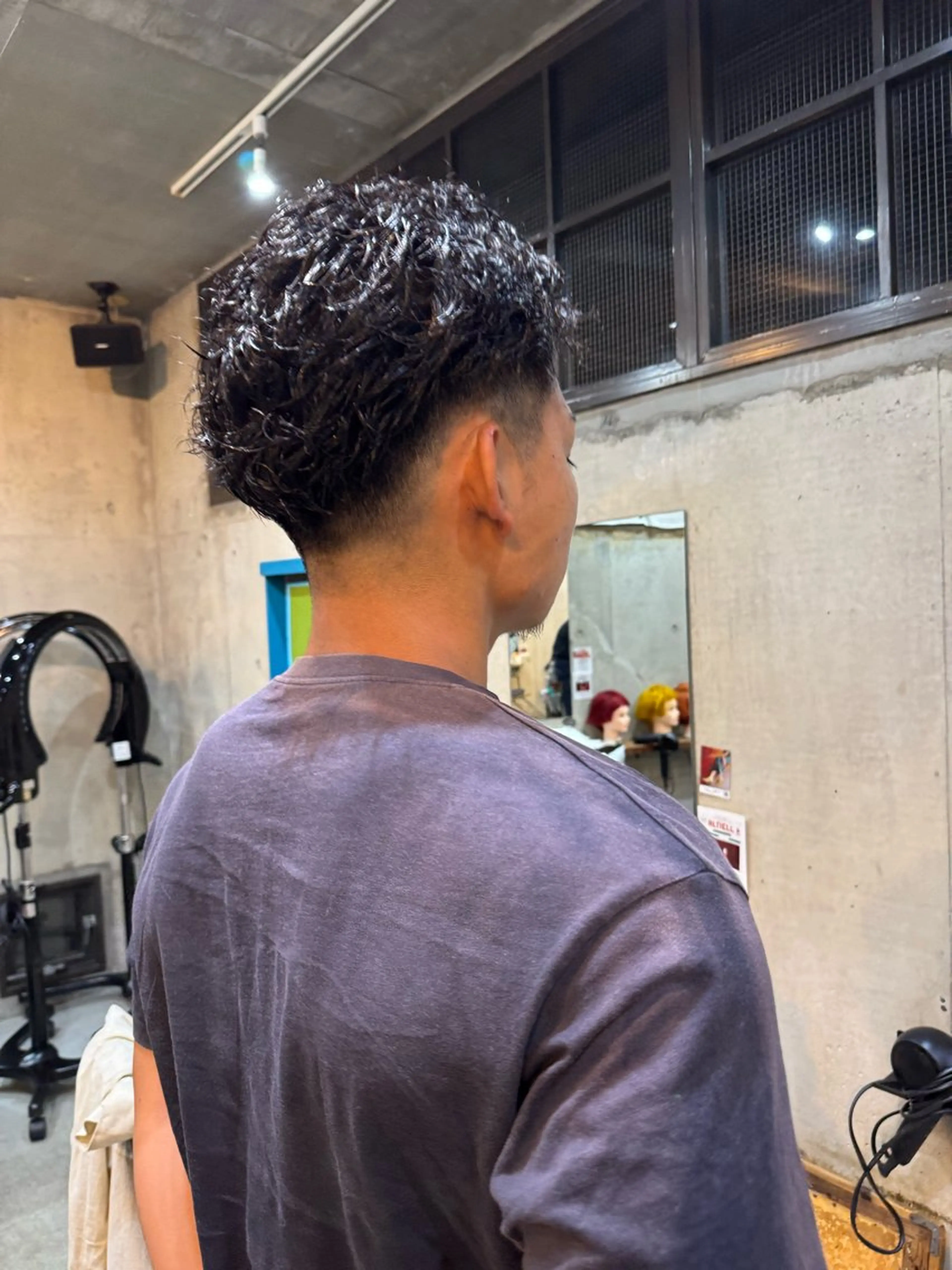 ショート パーマ/パーマ落とし /メンズカット/ヒロのヘアスタイル