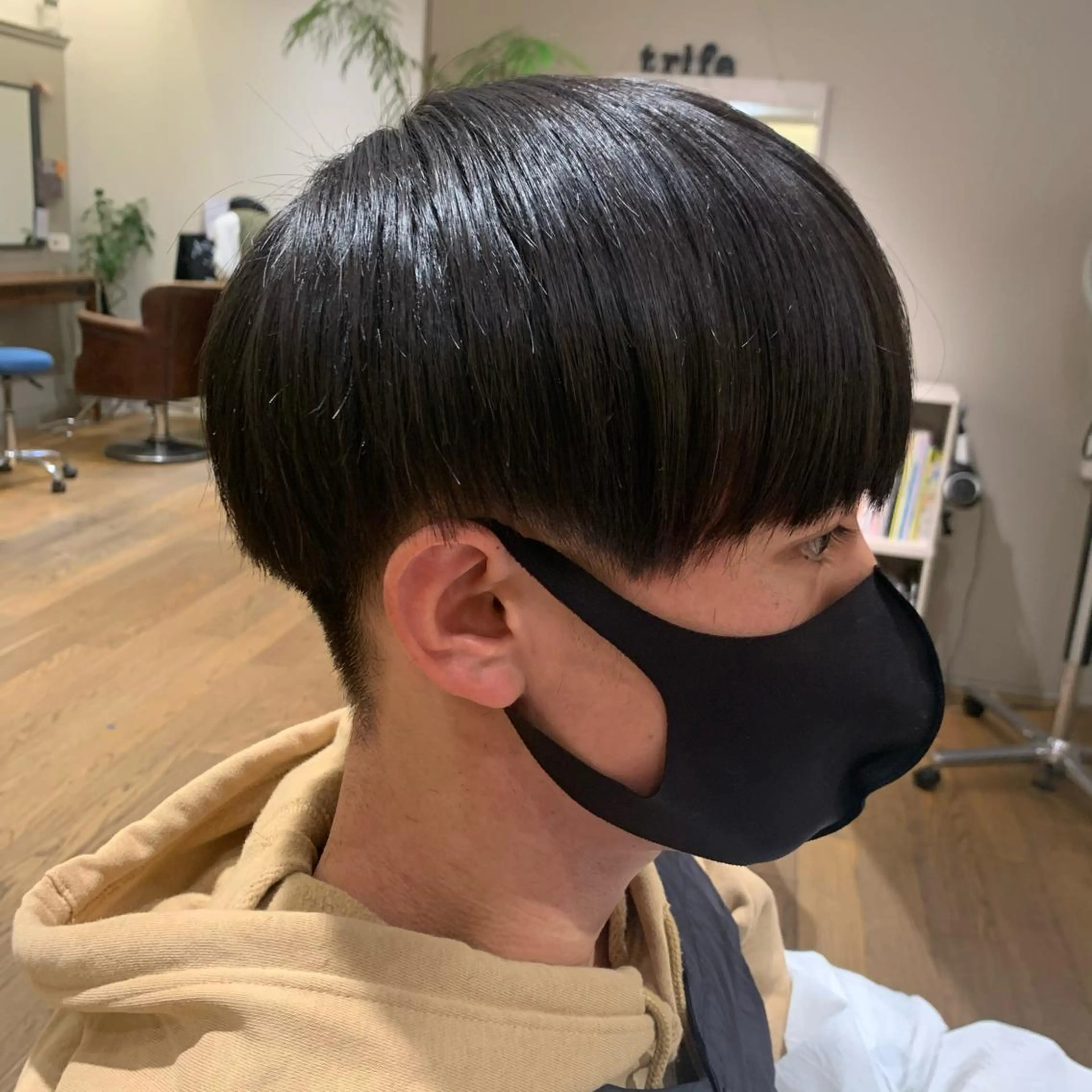 メンズ マッシュ 学生（メンズ向け） 佐藤 宰のヘアスタイル