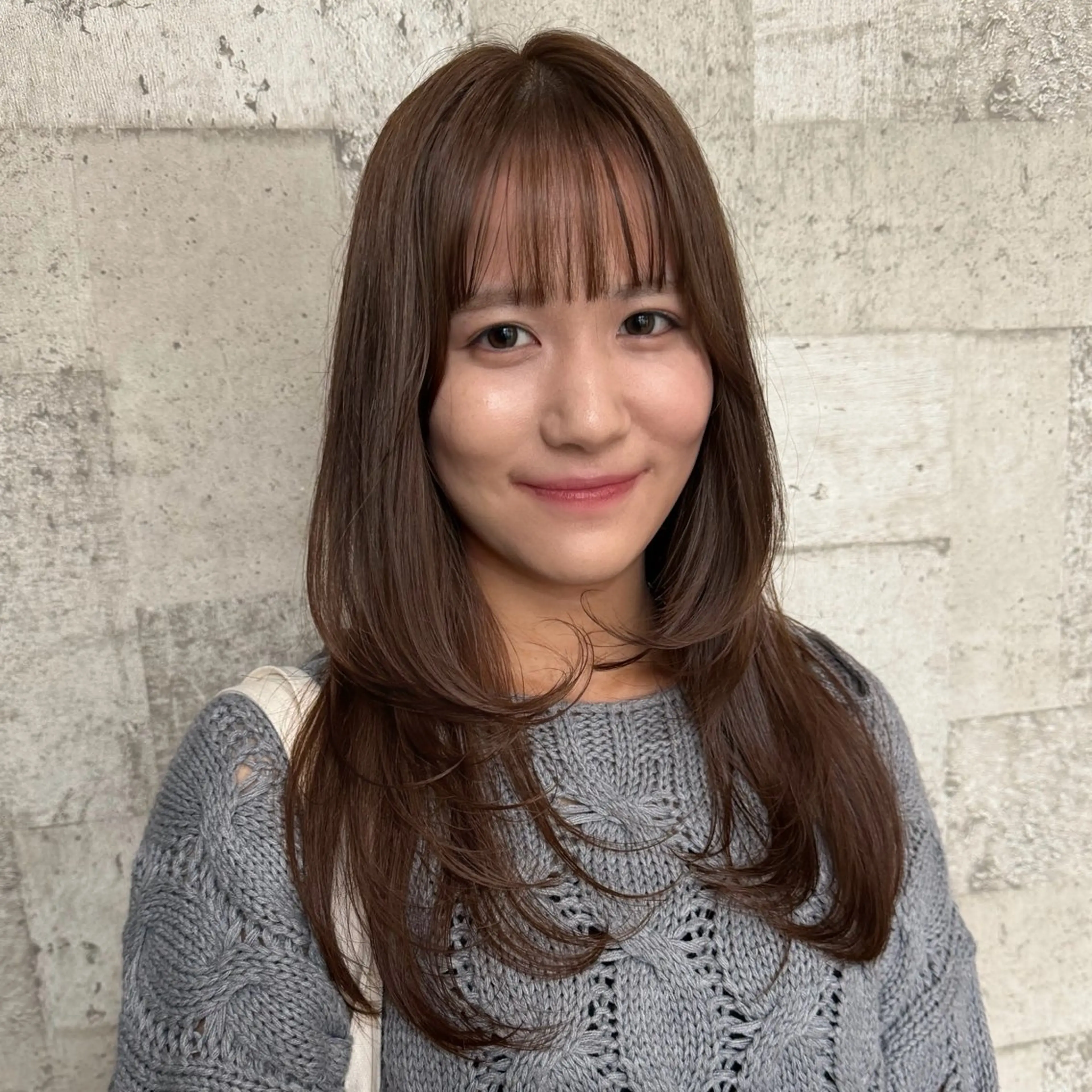 ロング カラー カット 🍒中川葵久美🍒 レイヤー/メンズのヘアスタイル