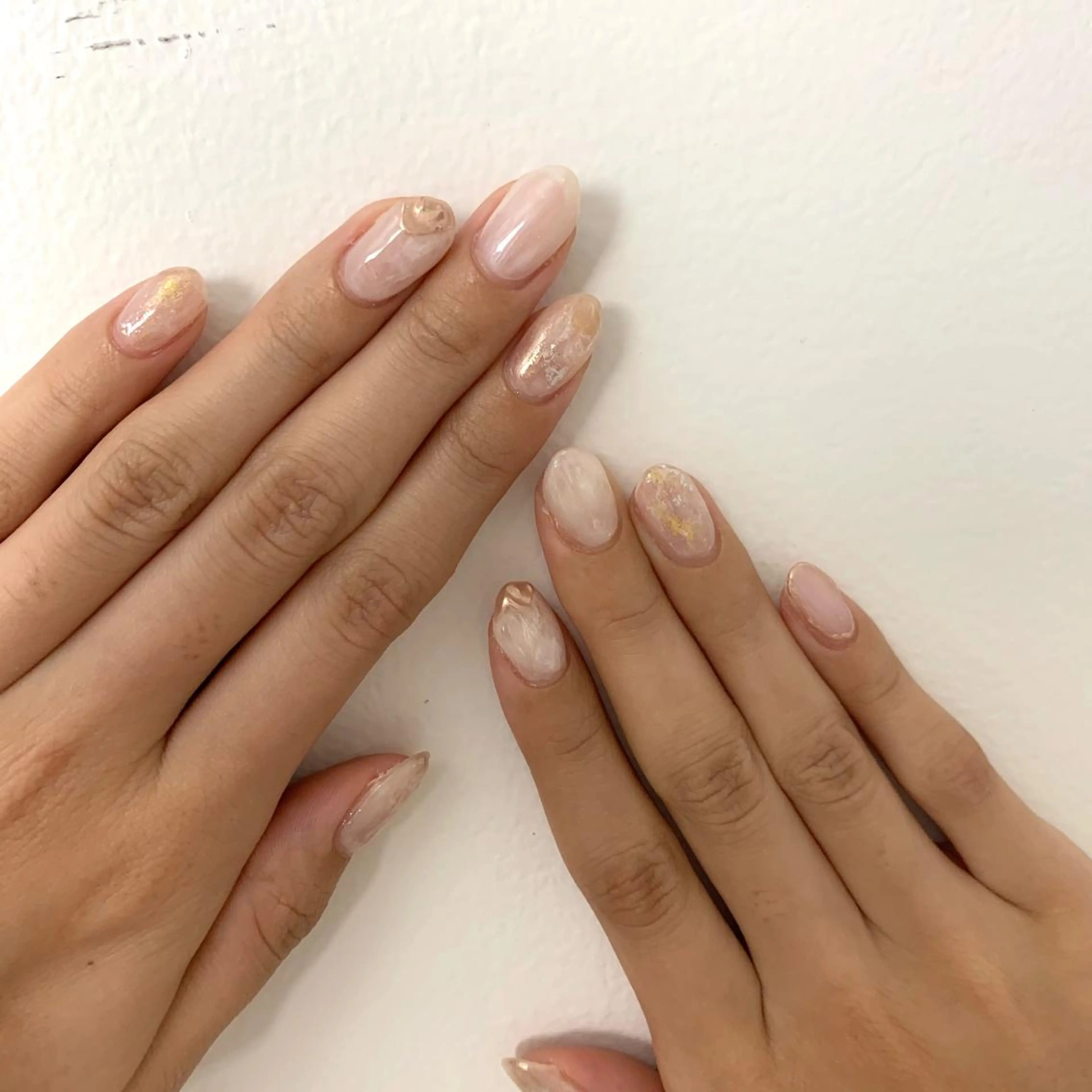 ネイル 【淡色color/ nail】maikoのネイルデザイン
