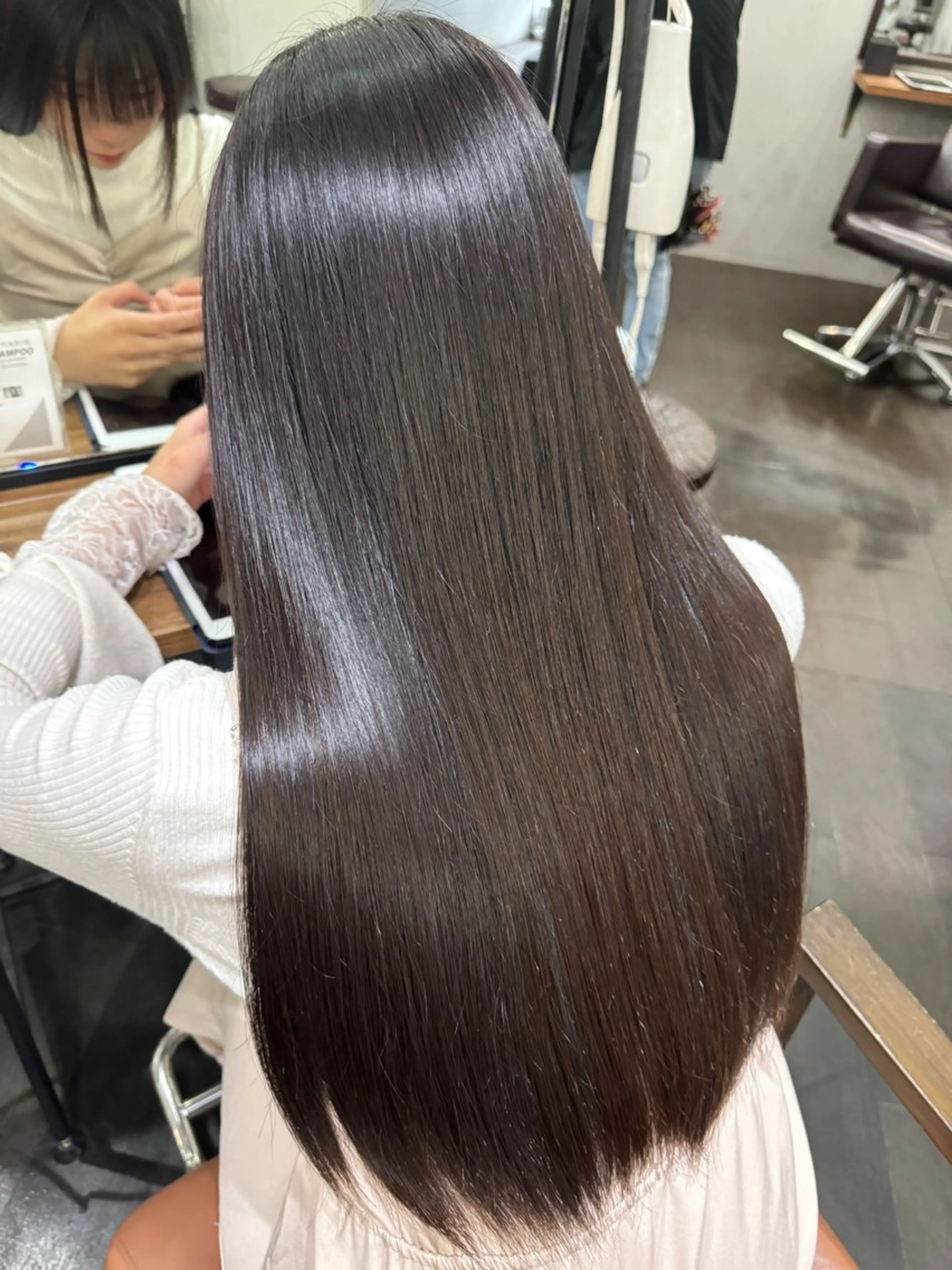 ロング カット ヘアカラー トリートメント 🌷名駅／髪質改善 ヘアセット/モネ🌷のヘアスタイル