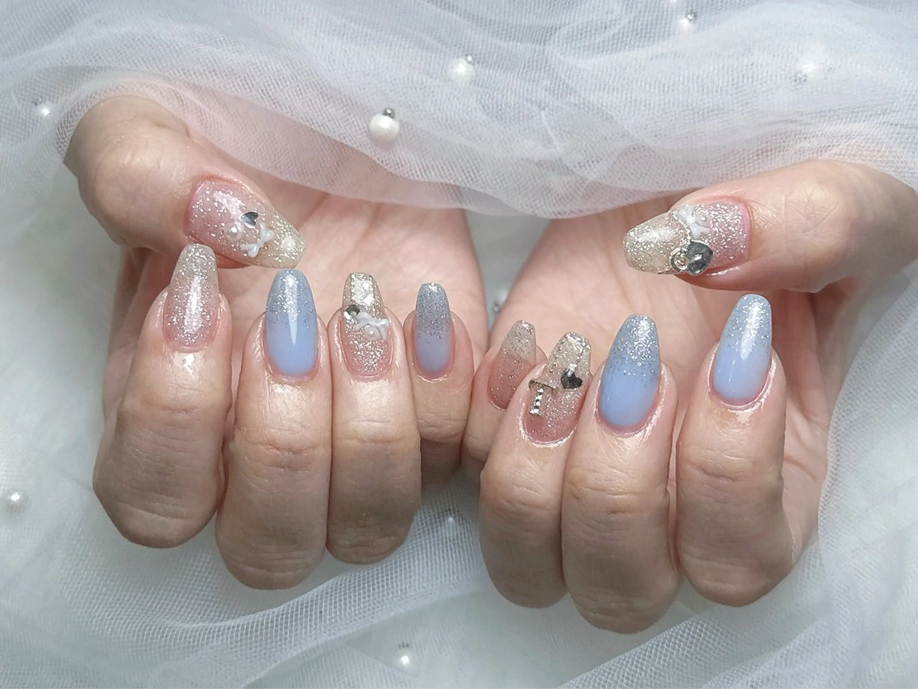 ネイル 【Eclat エクラ】nail&beauty所属・Eclat〔エクラ〕 MOEKA𝜗𝜚*のネイルデザイン