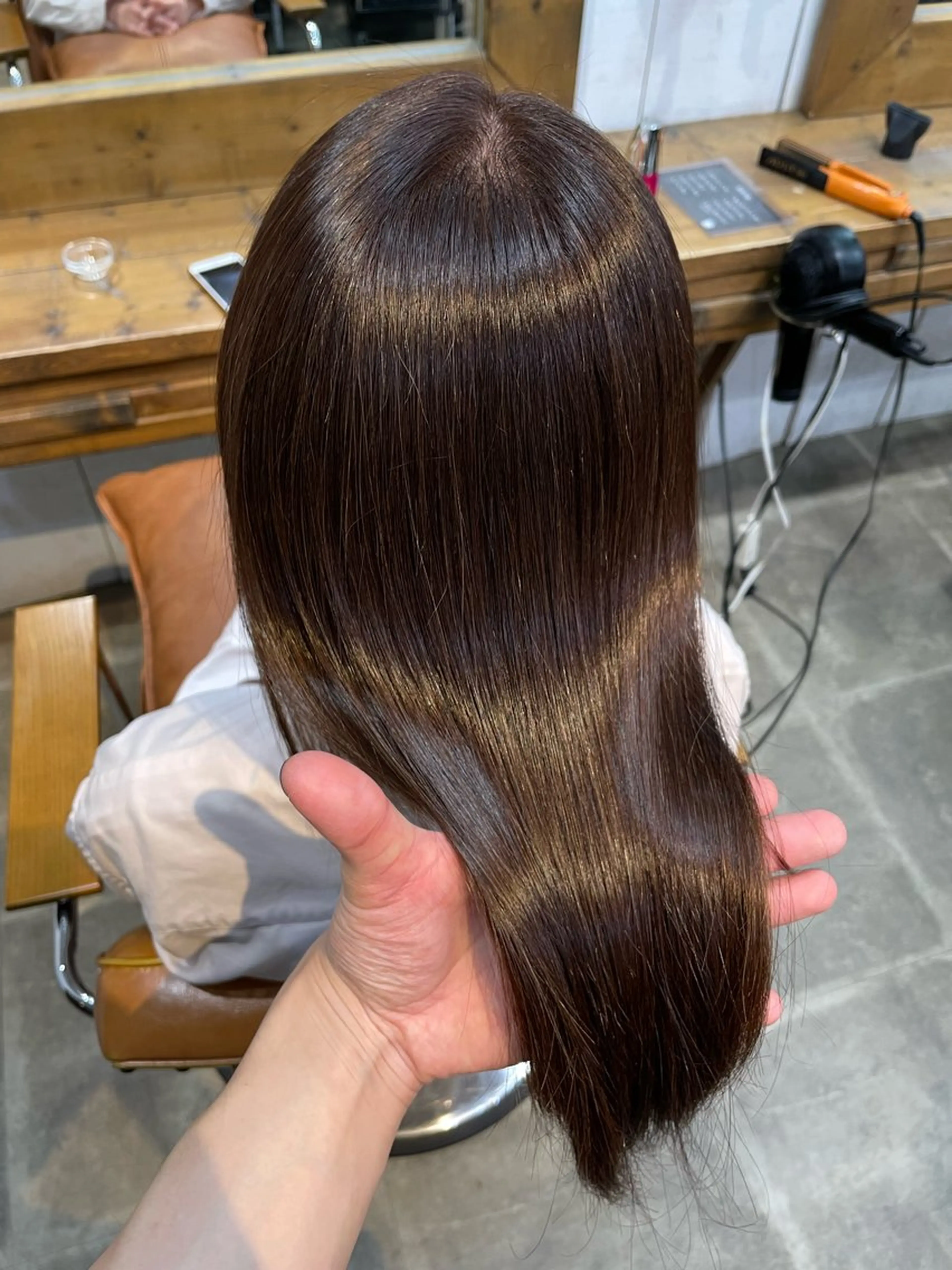 ロング トリートメント ヘアカラー レディースカット 川添佑斗のヘアスタイル