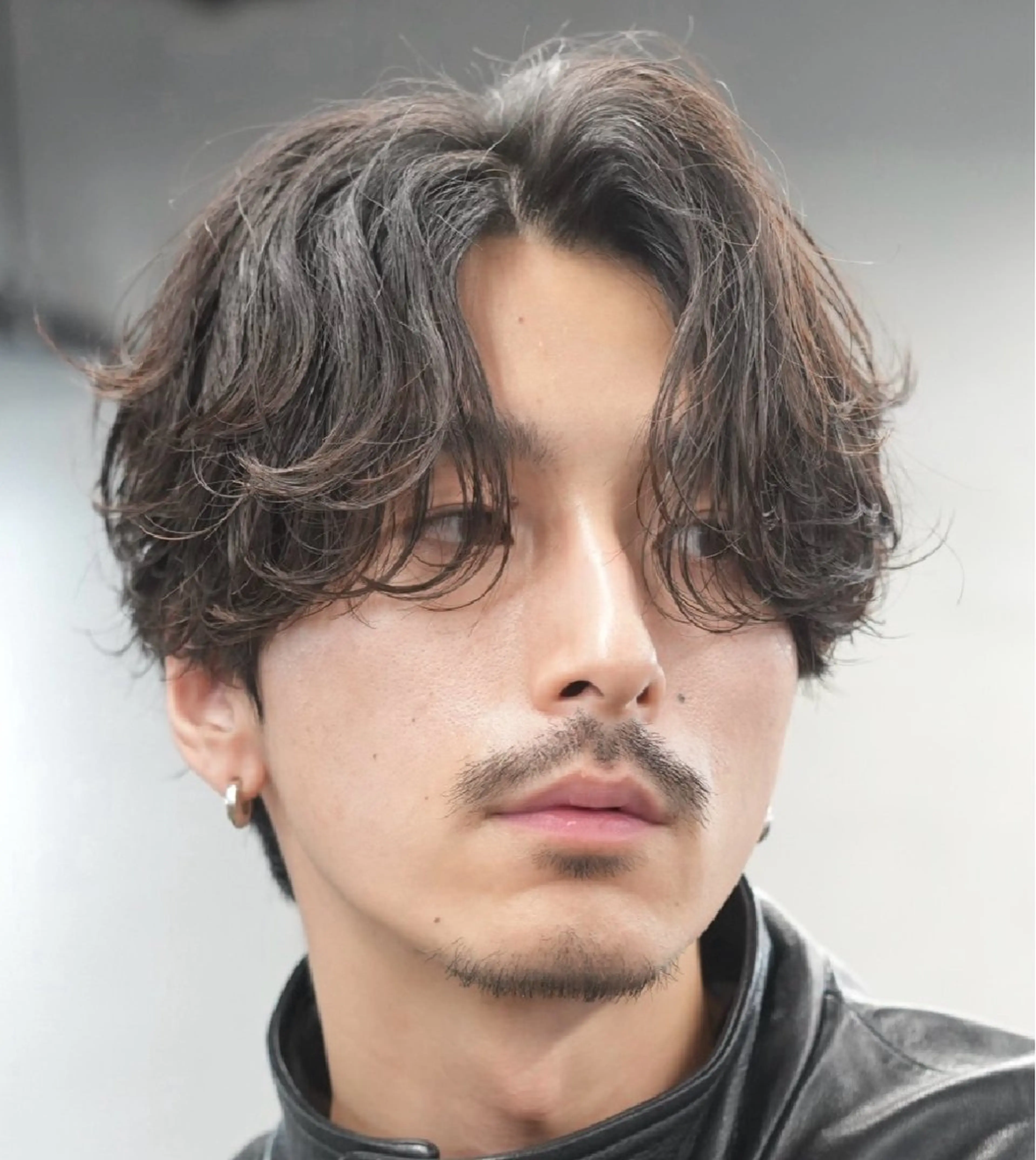 パーマ メンズ センターパート マッシュ メンズパーマ プードルパーマ メンズツイストパーマ カット パーマ トリートメント 仙台波巻きパーマ/ fifth/遠藤楓雅のヘアスタイル