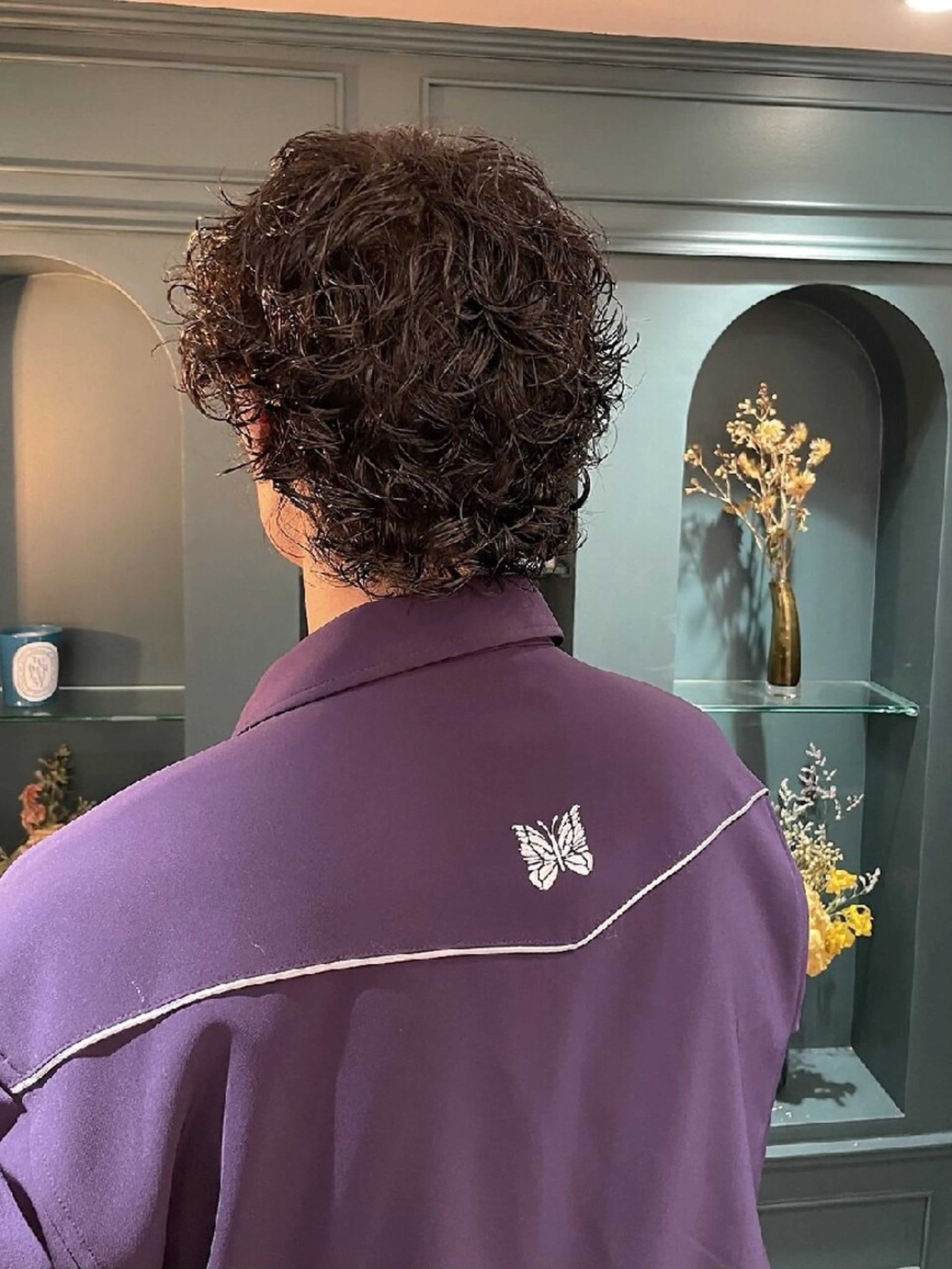 メンズ パーマ カット 【メンズカット/パー マ✂️】momo🌷のヘアスタイル