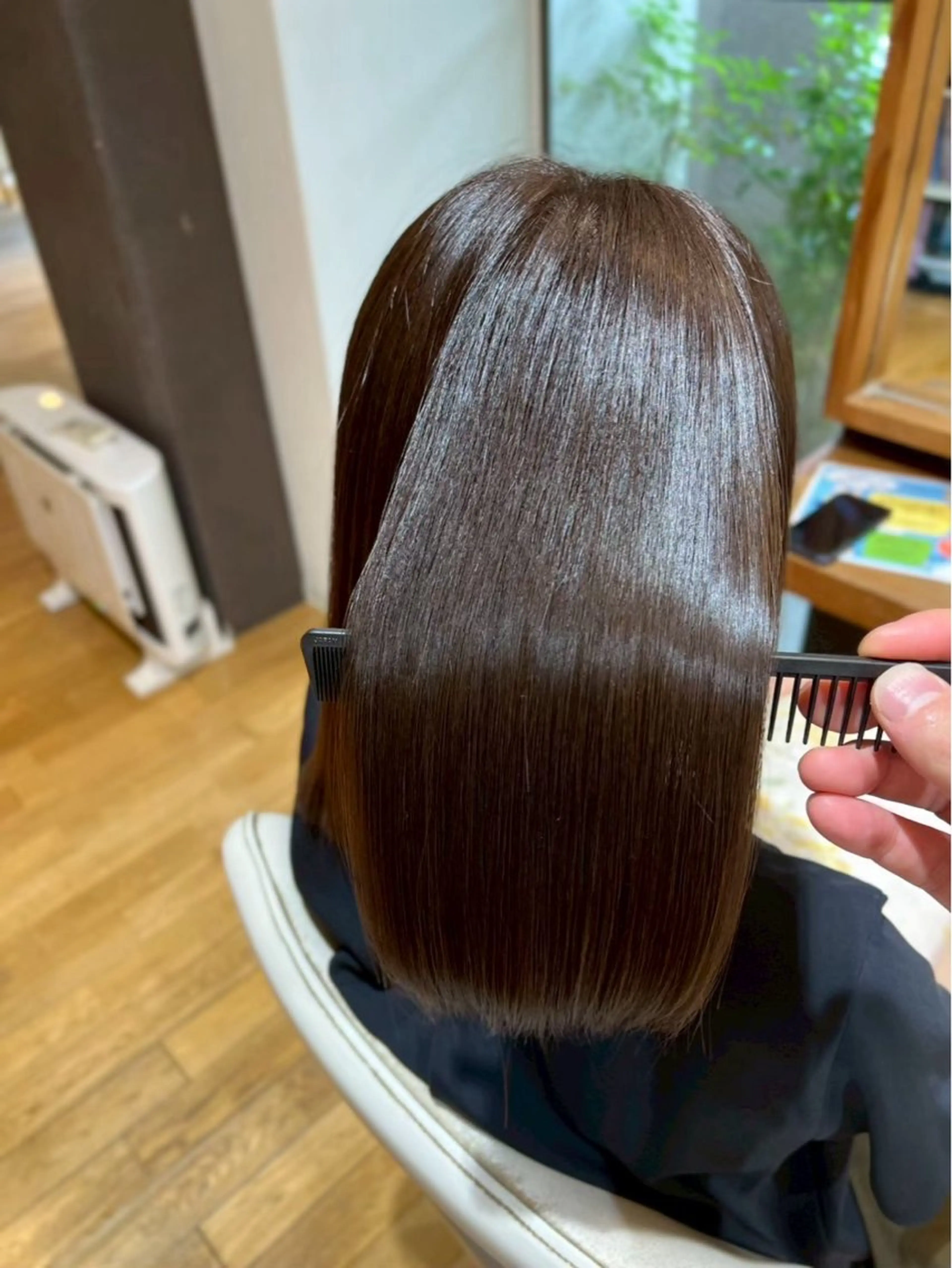 【U25限定春特割】髪質改善ストレート＋似合わせカット¥16,720~の写真