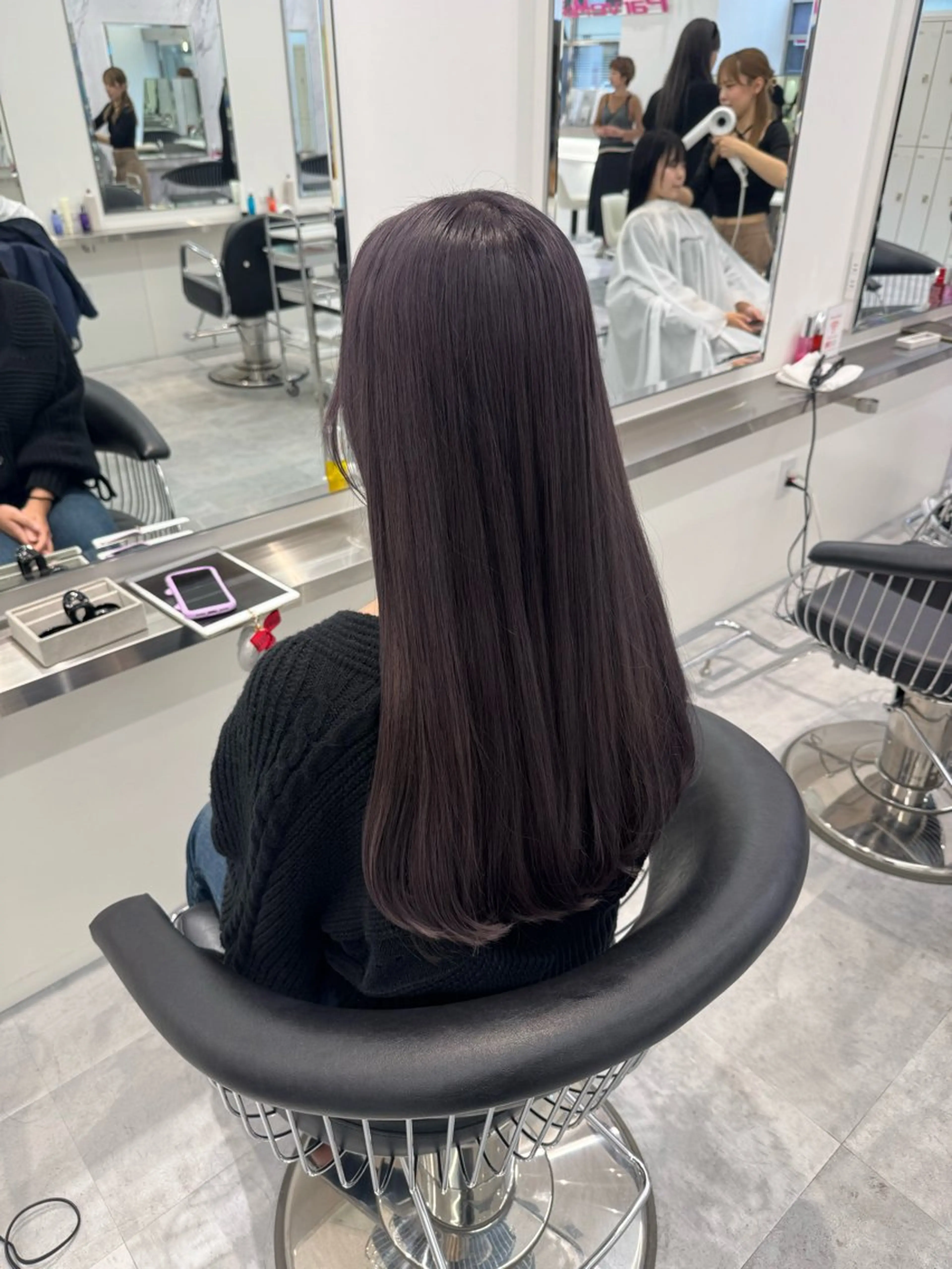 ロング カラー ヘアカラー Parve  Mix 🫧梶川虹のヘアスタイル