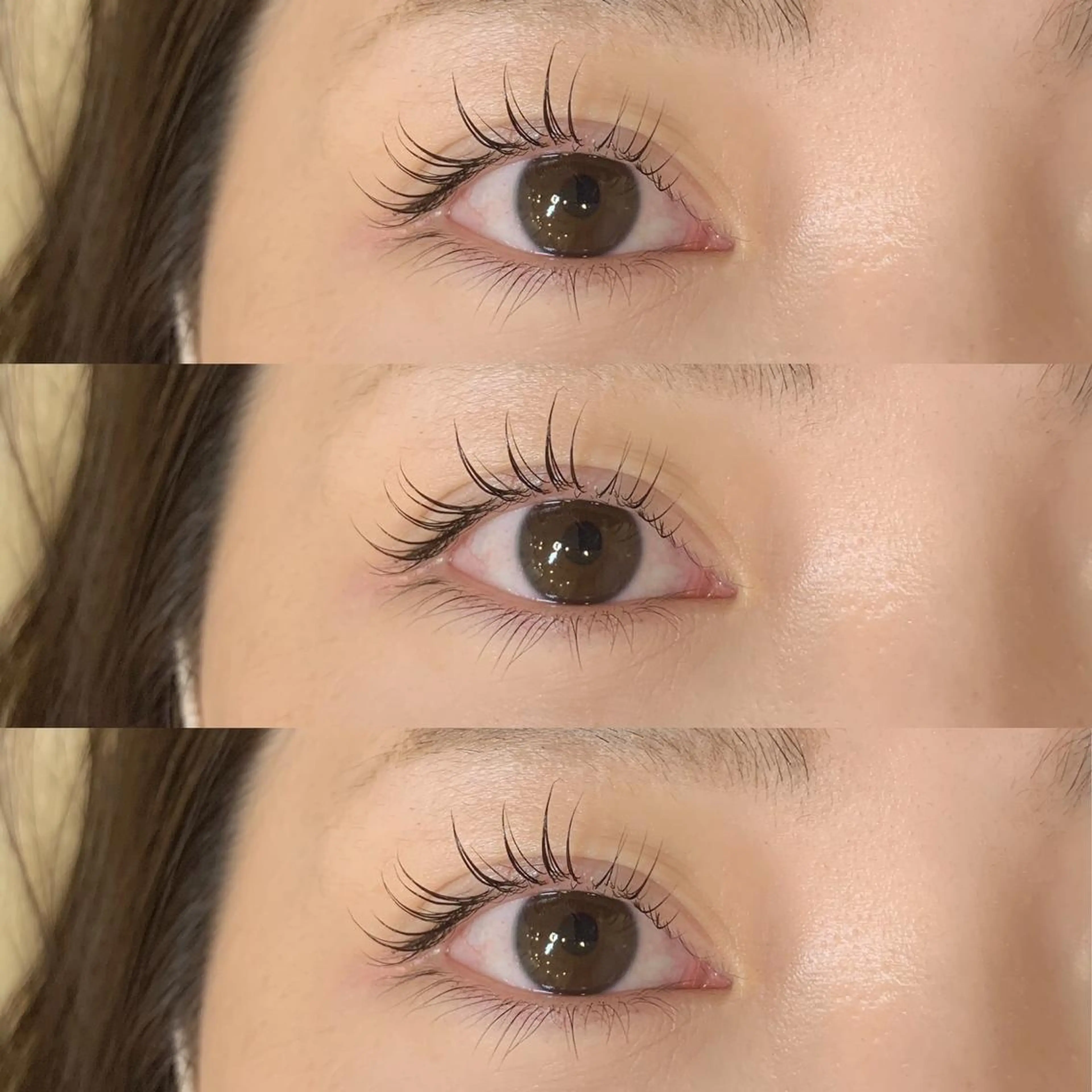 マツエク・マツパ パリジェンヌラッシュリフト まつげパーマ 下まつげエクステ 一重×まつ毛パーマ Riho/博多/ まつげパーマ/LEDのマツエク・マツパデザイン