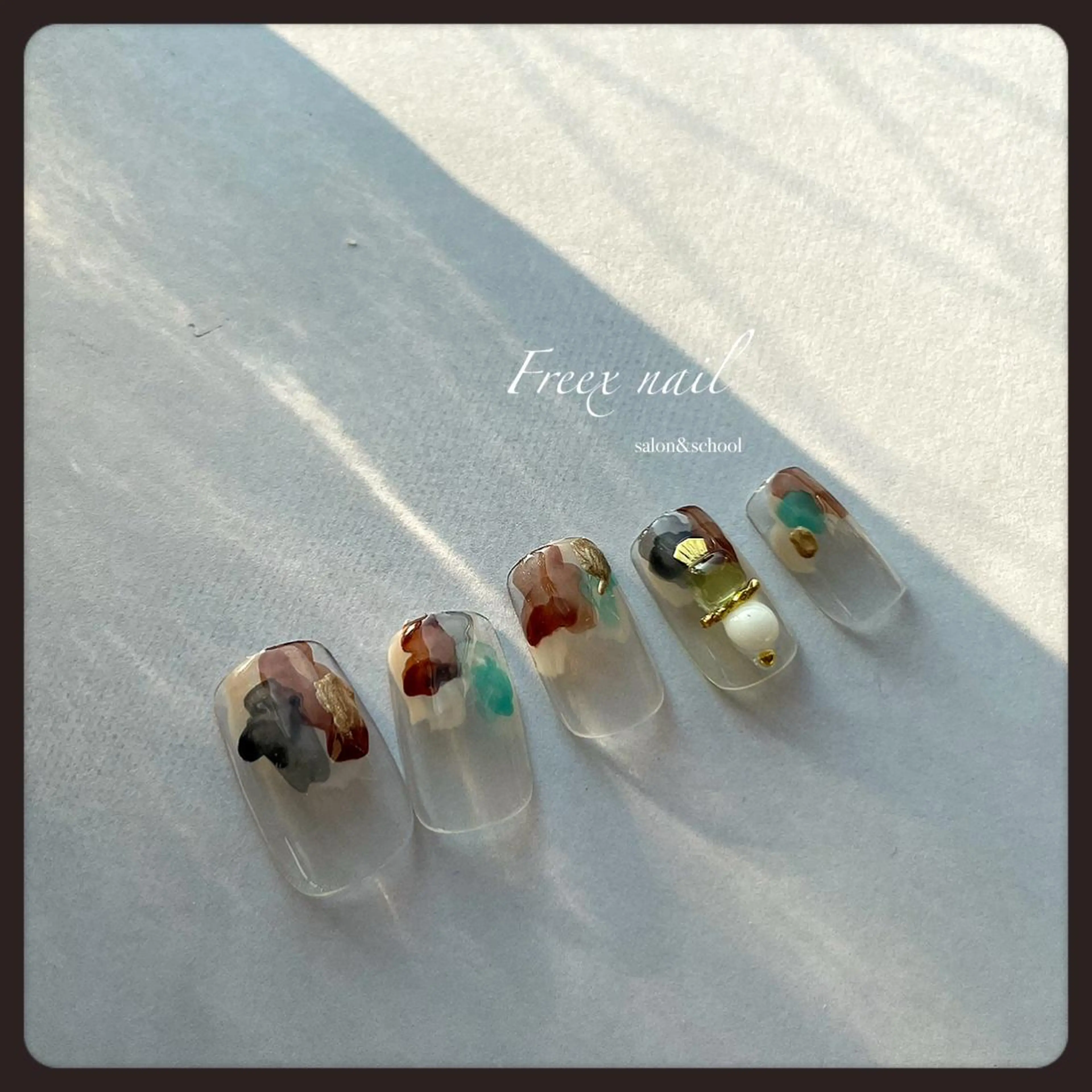 ネイル ニュアンスネイル ハンドネイル ハンドケア Freex nail所属・freex nail /ニュアンス/個性派のネイルデザイン