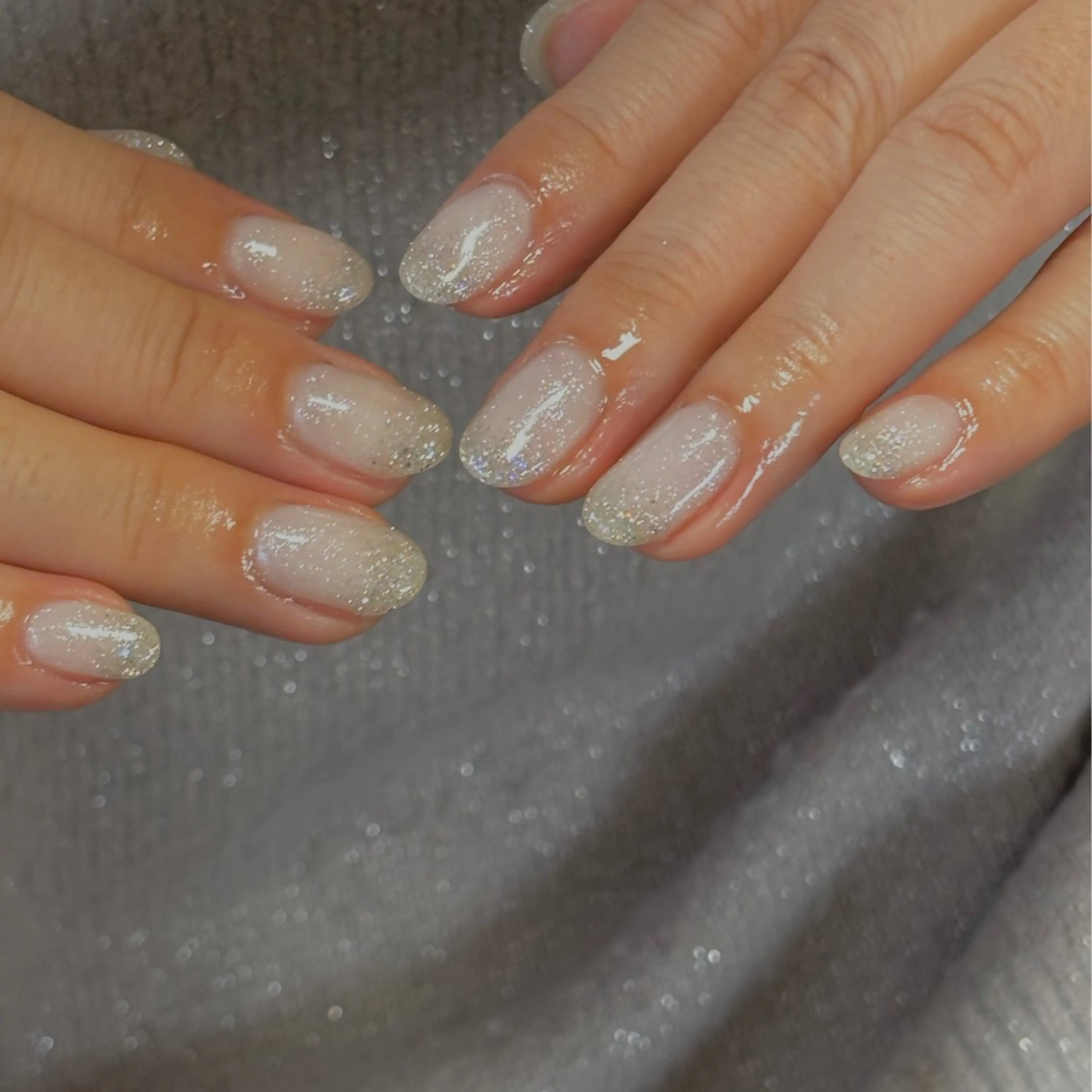 ネイル ジェルネイル キラキラネイル ラメ(グリッター) マグネットネイル ニュアンスネイル ハンドネイル tamu nail 　金町のネイルデザイン