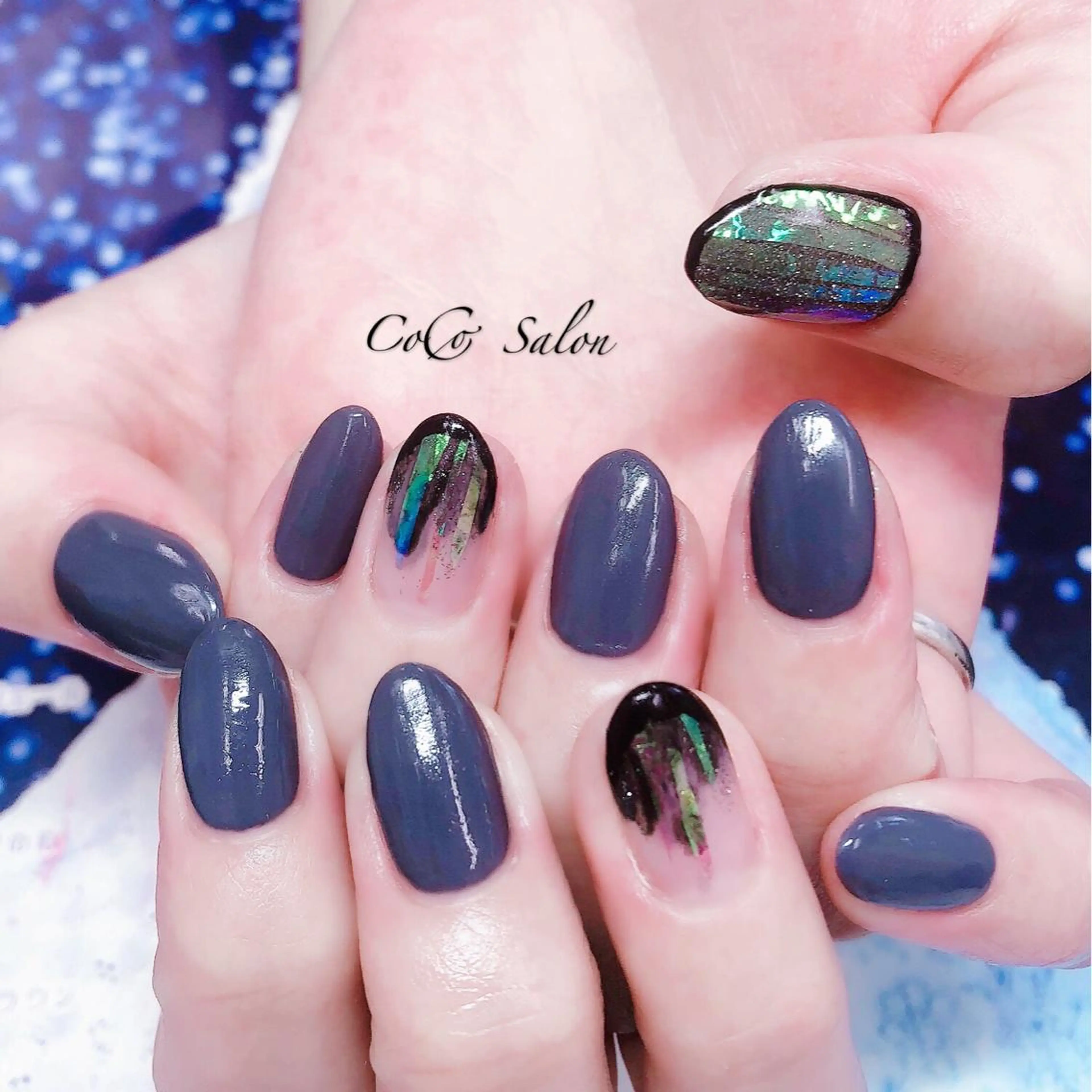 ネイル キラキラネイル CoCoSalon ネイル/まつ毛予約のネイルデザイン