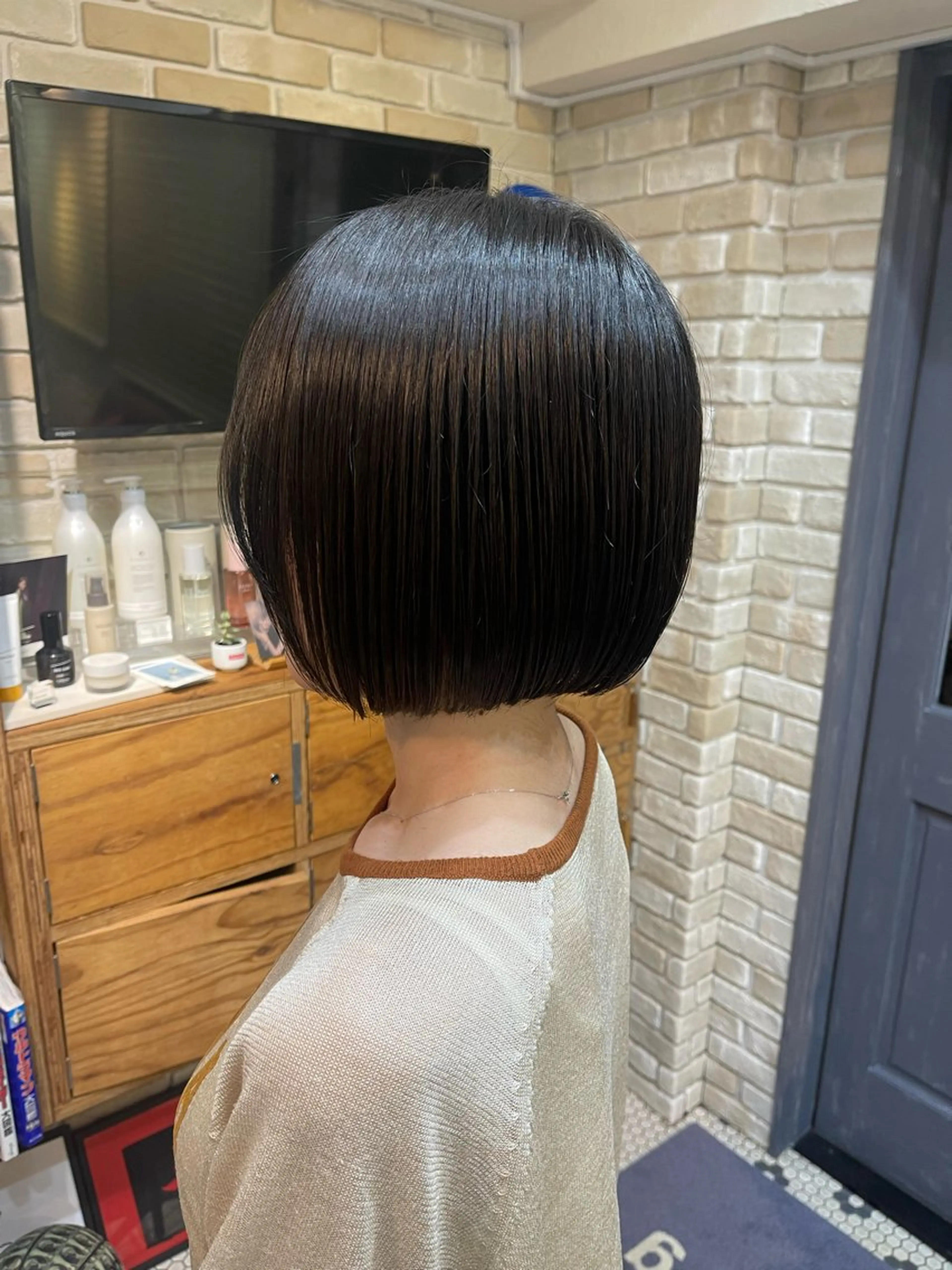 ボブカット&ヘアカラーモデル募集🩵¥2,700の写真