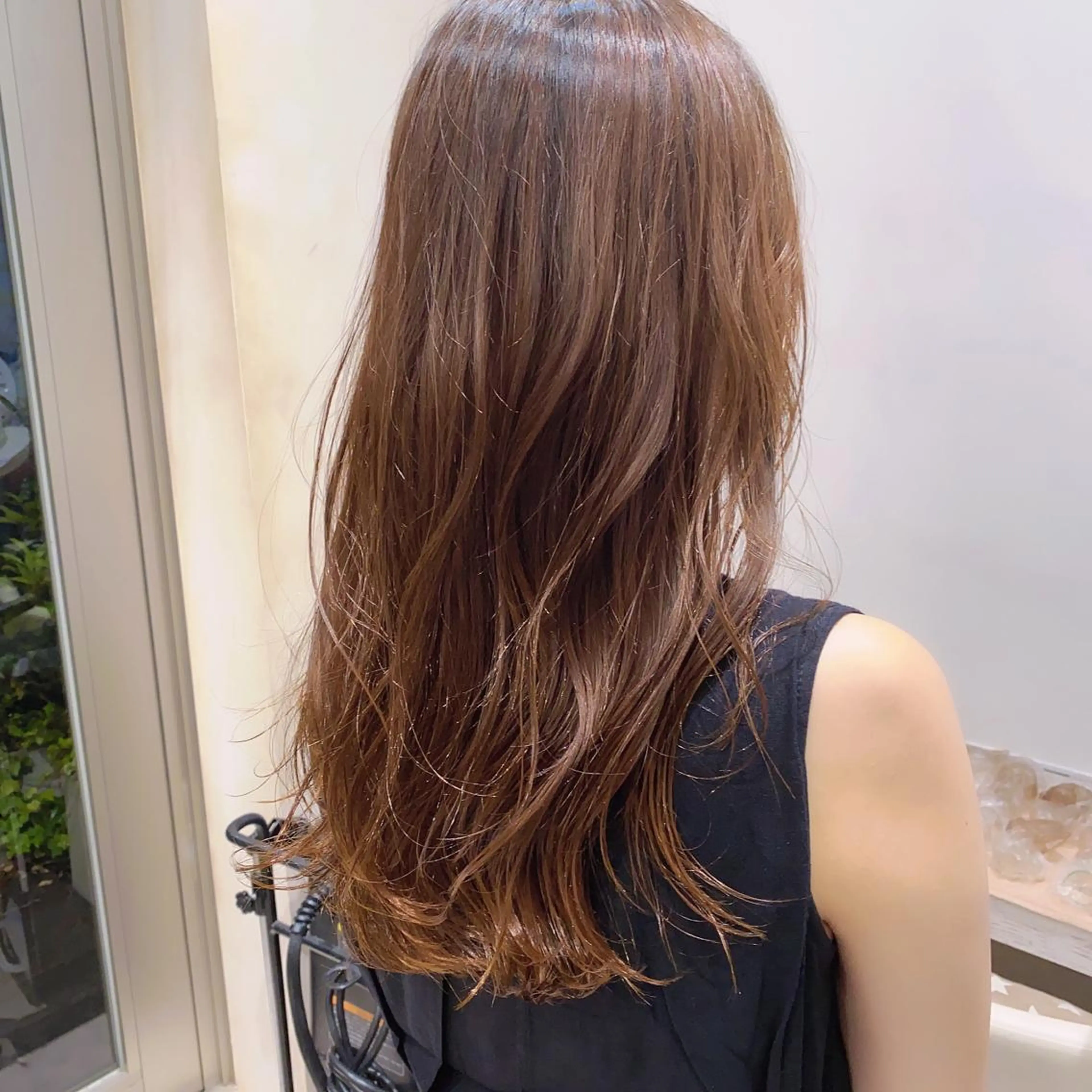 ロング 顔まわりカット🌟 くびれヘア/寺門遥輝のヘアスタイル