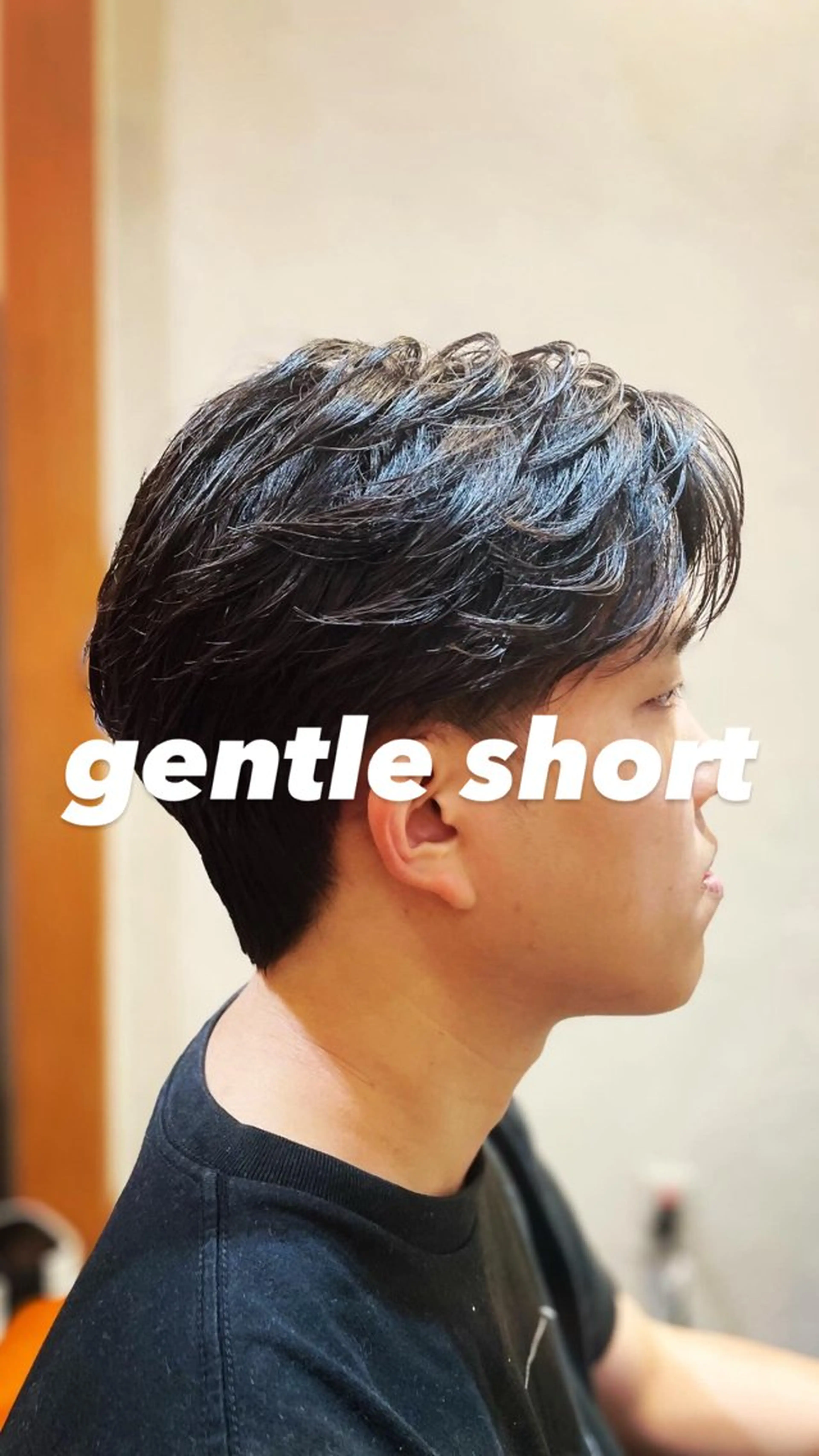 ショート メンズ 🪻二宮俊カットモデ ル縮毛矯正募集🪻のヘアスタイル