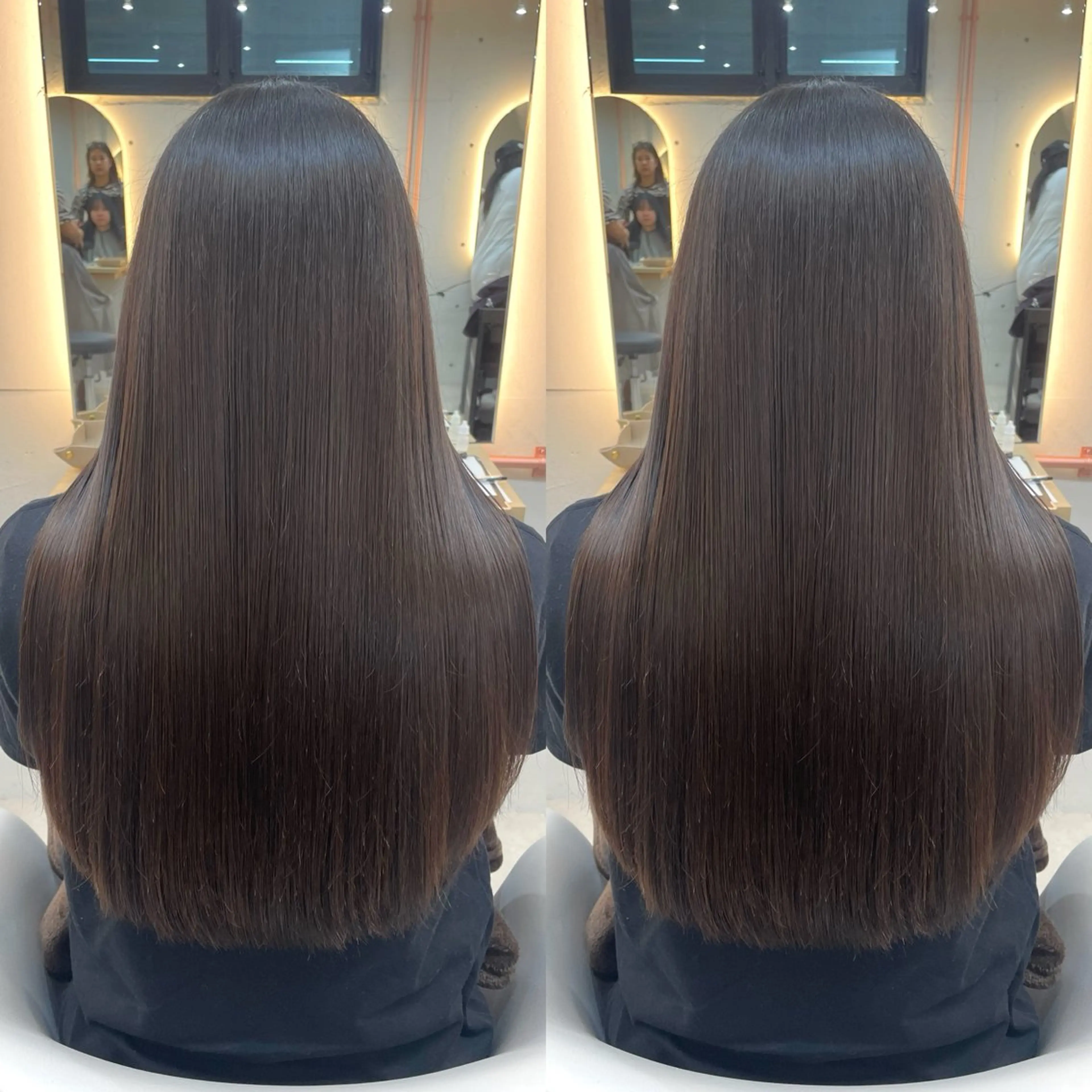 ロング カラー ヘアカラー トリートメント ヘアセット ブリーチ無しダブル カラー🦕まどかのヘアスタイル