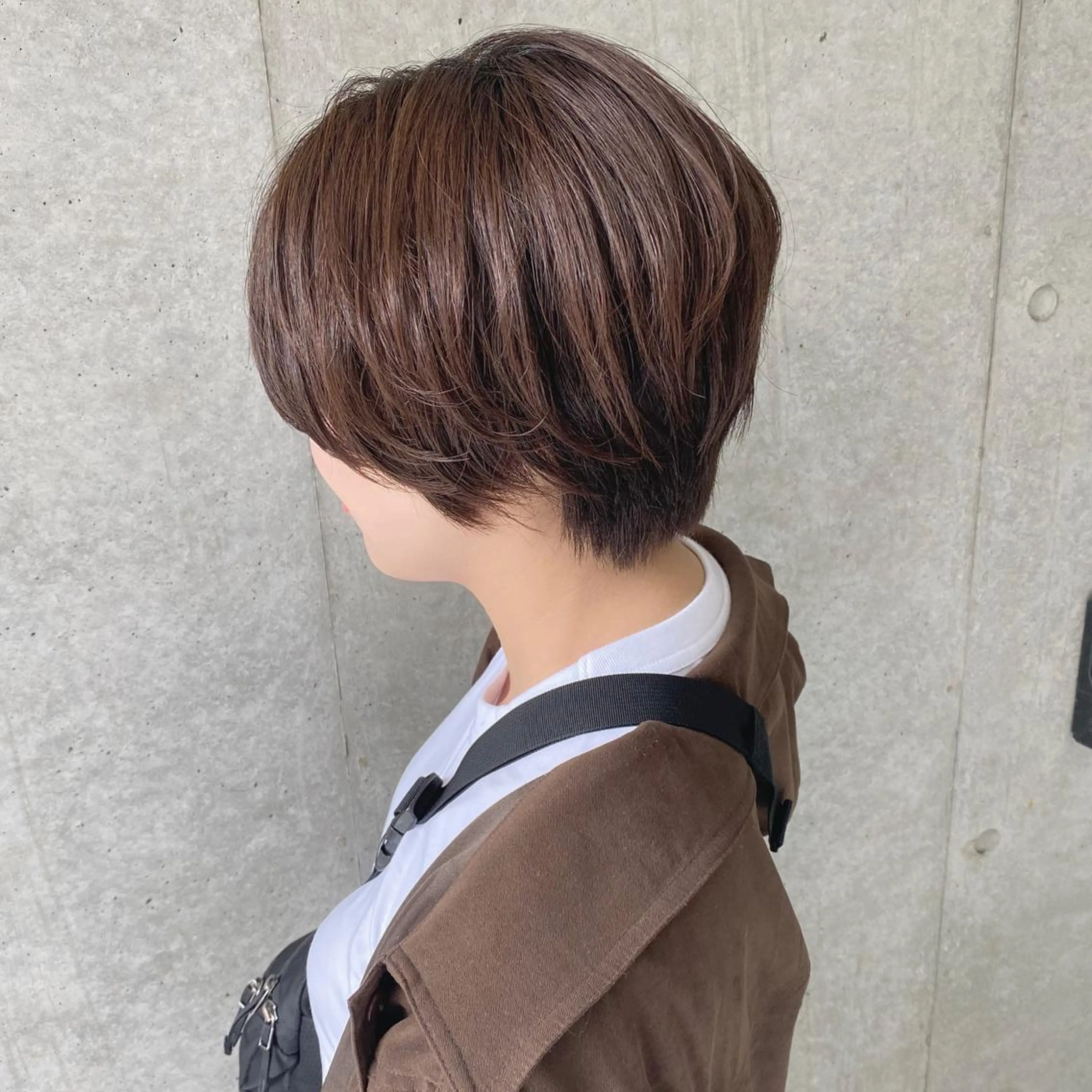 ショート ハンサムショート ショートヘア カット 似合わせ提案サラ艶♡ 彩華のヘアスタイル