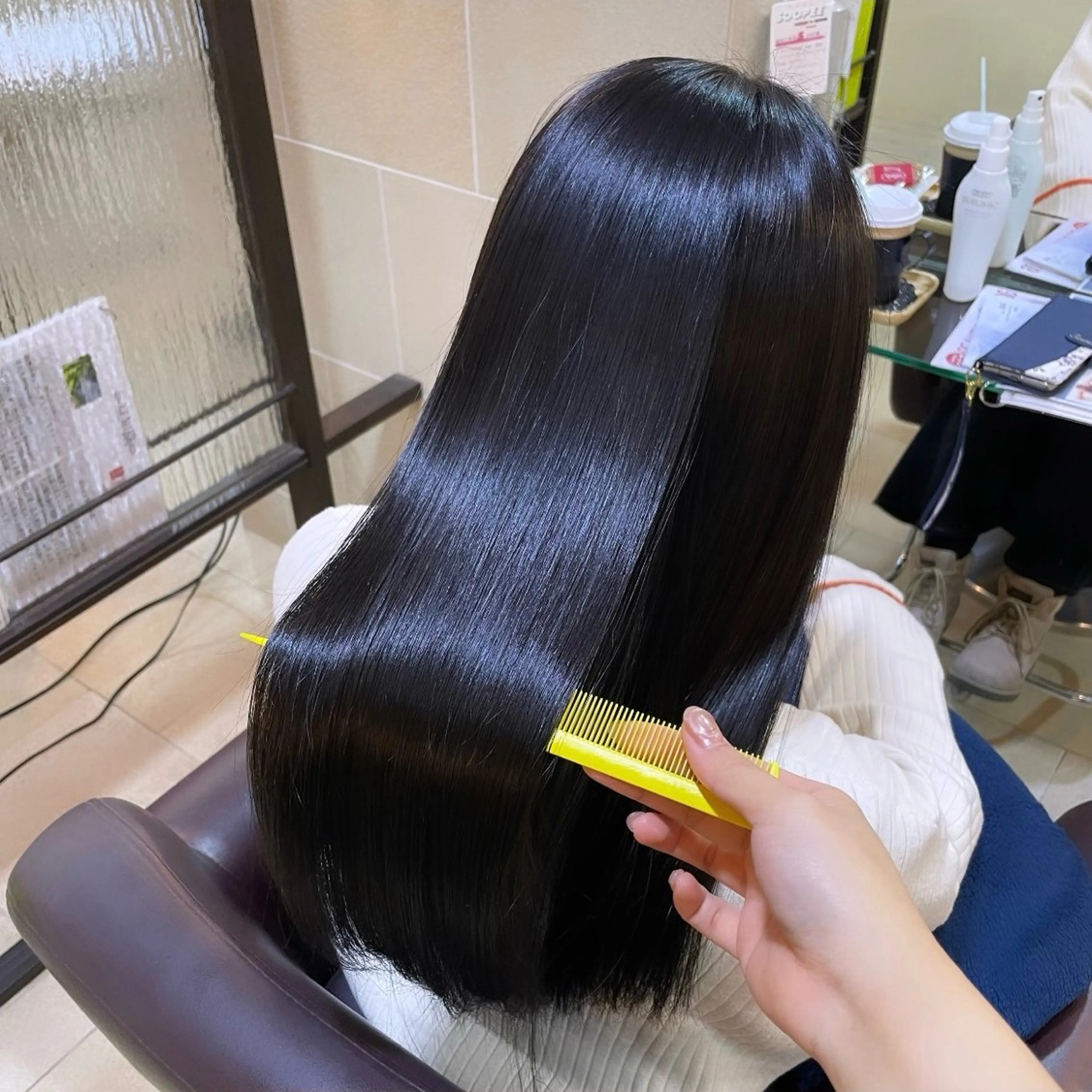 カラー 永井 若菜のヘアスタイル