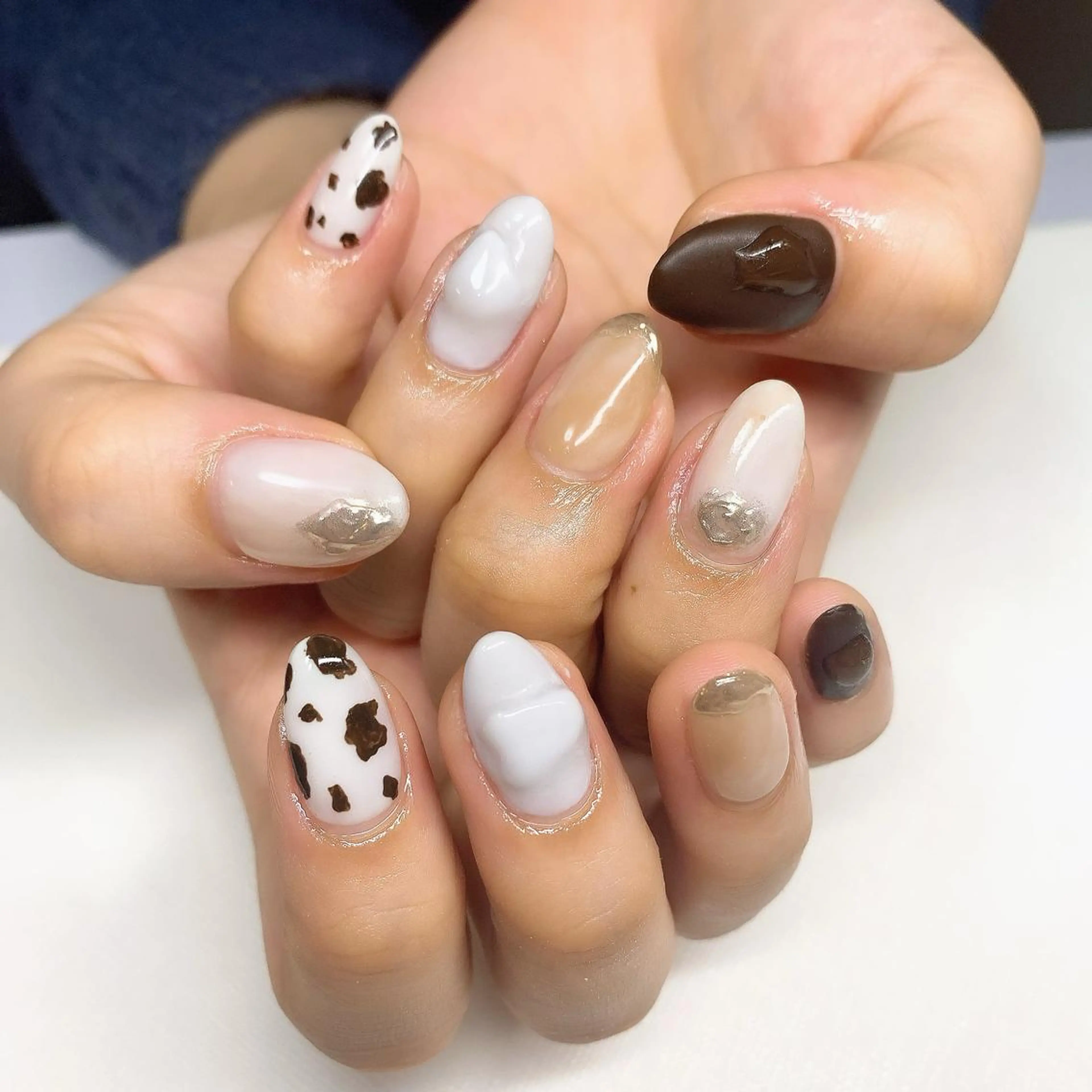 ネイル ニュアンスネイル vivi nailのネイルデザイン