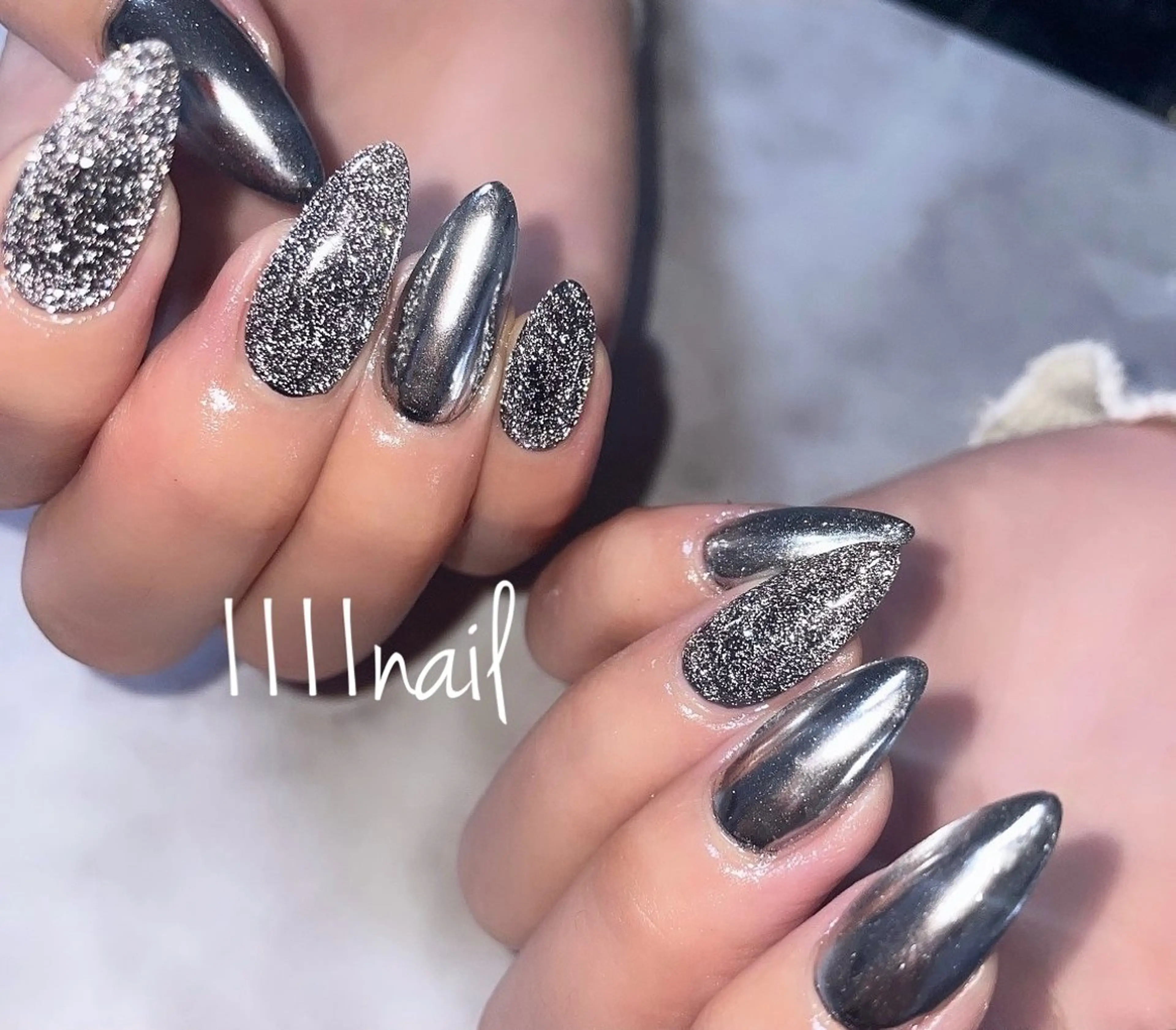 ネイル ハンドネイル 1111nail イチカワのネイルデザイン