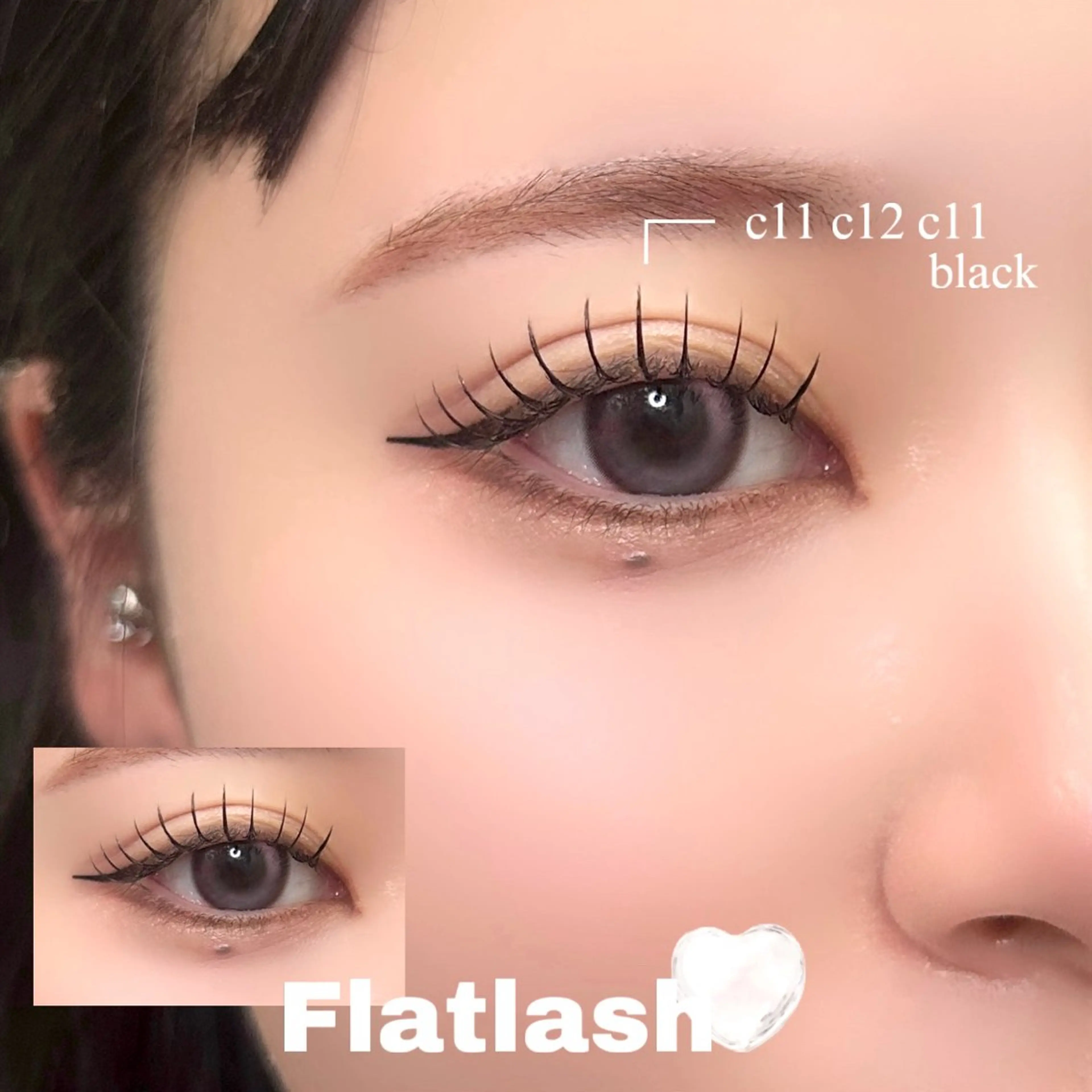 マツエク・マツパ 🤍 ena🤍🌙のマツエク・マツパデザイン