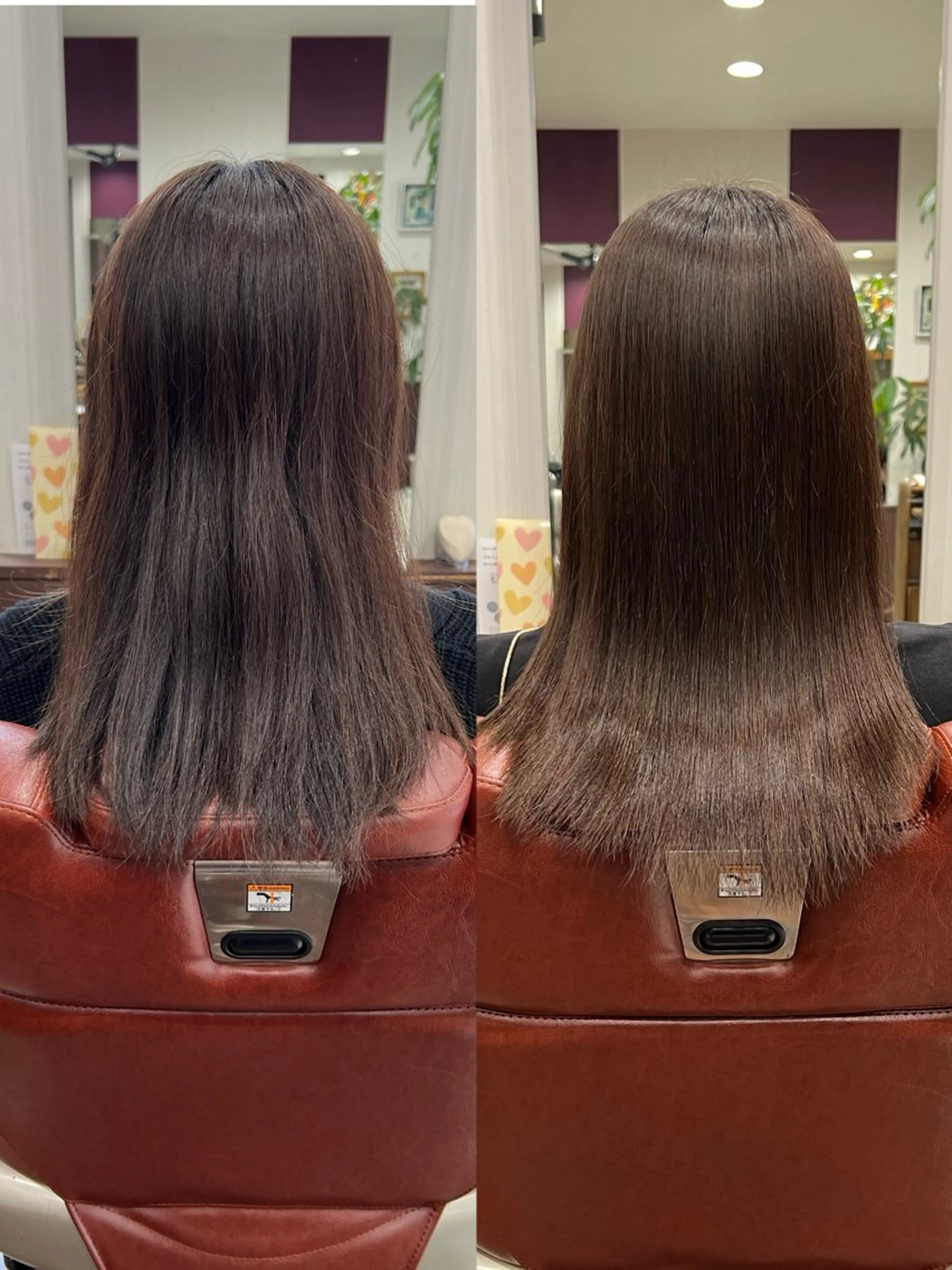 セミロング 髪質改善 縮毛矯正 sir mix所属・藤田 竜成のヘアスタイル