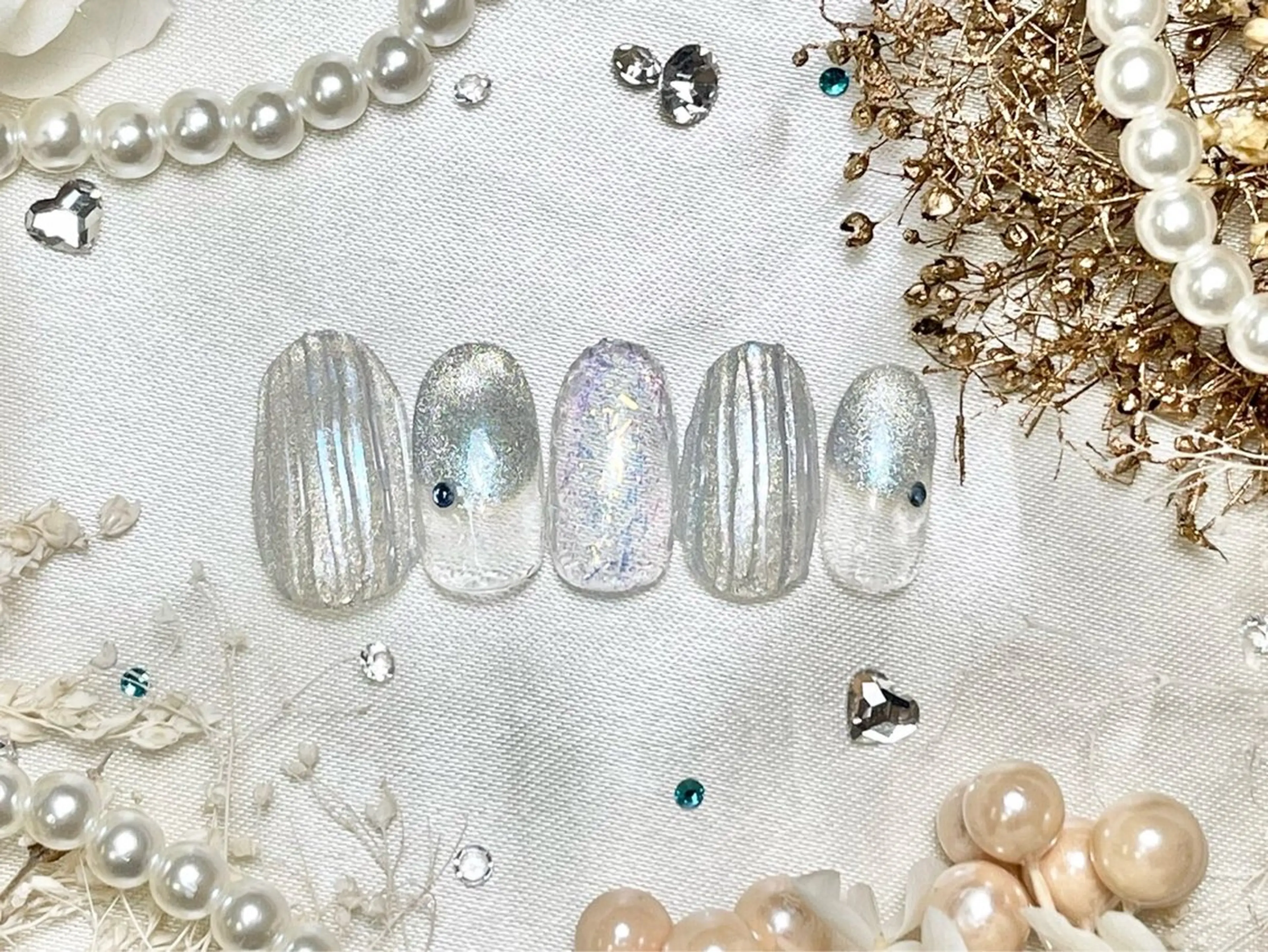 ネイル ハンドネイル プティリボン 武蔵小金井店のネイルデザイン